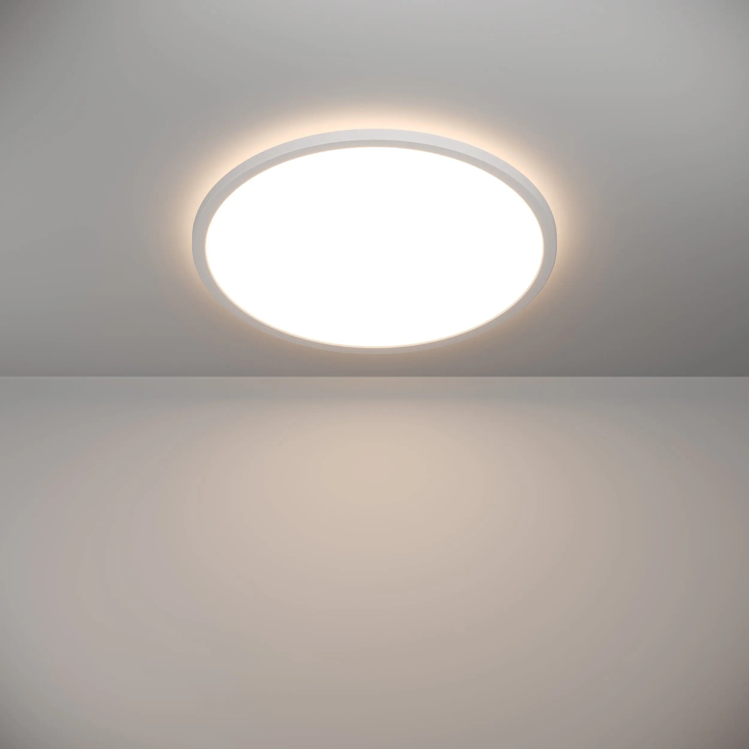 Eglo LED Deckenleuchte Rovito-R weiß Ø 50 x 3 cm warmweiß-kaltweiß dimmbar