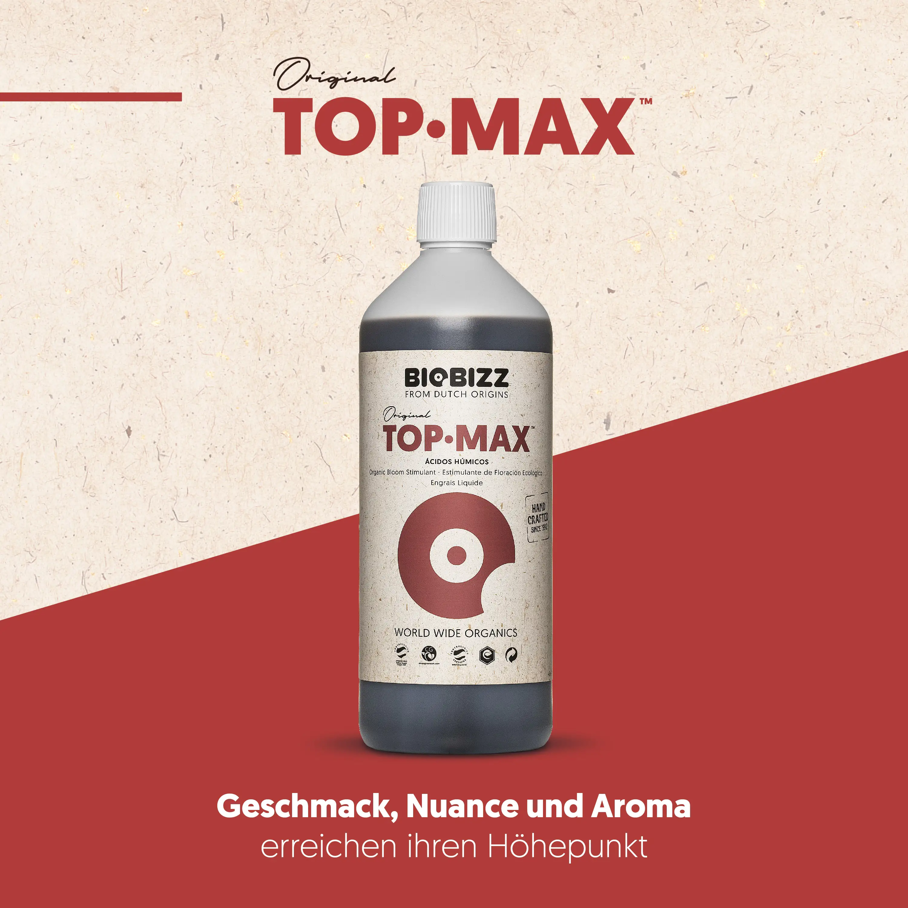 BioBizz Grow Dünger Top-Max 250 ml