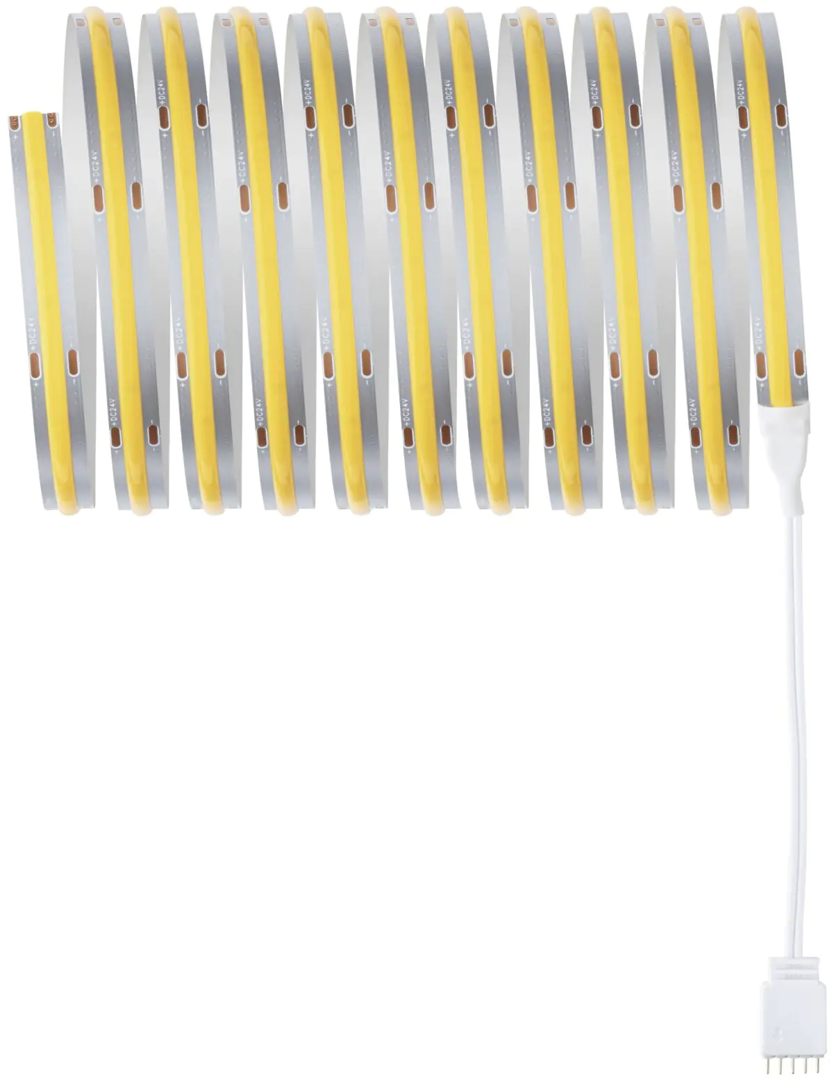 Paulmann MaxLED 1000 Stripe-Basisset 3 m warmweiß Full-Line COB silber