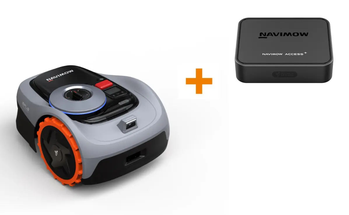 Segway Mähroboter Navimow i105E 22,6 V 18 cm Schnittbreite 500 m² inkl. Access 4G-Modul