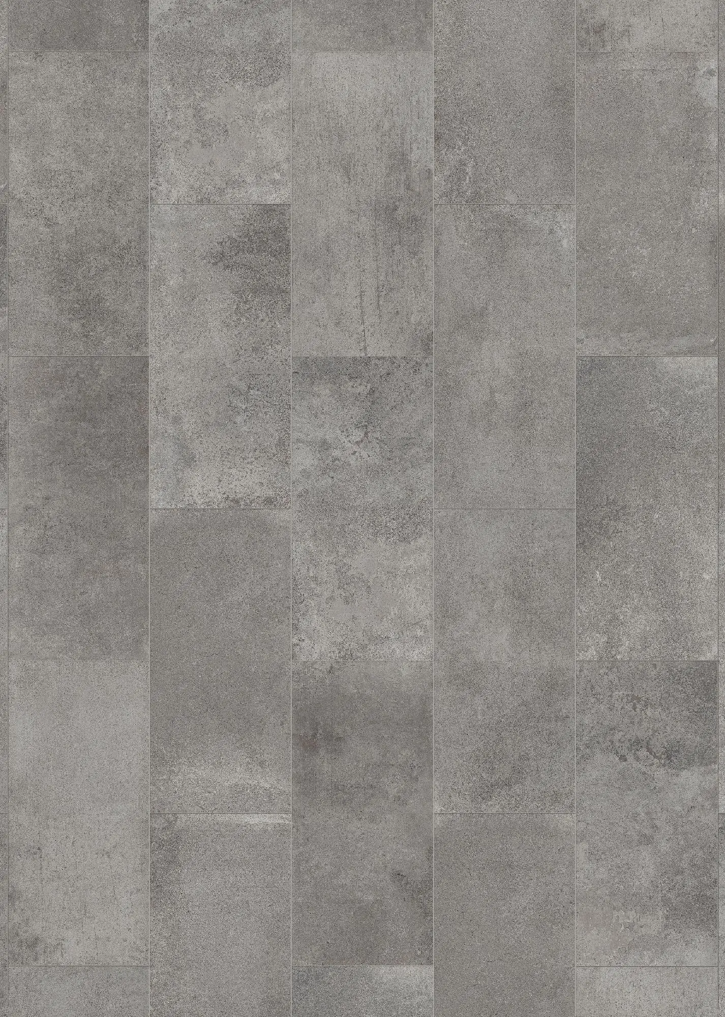 Classen Visiogrande Laminat Fliese Megaloc Aquaprotect 60,4 x 28 cm Zementestrich grau
