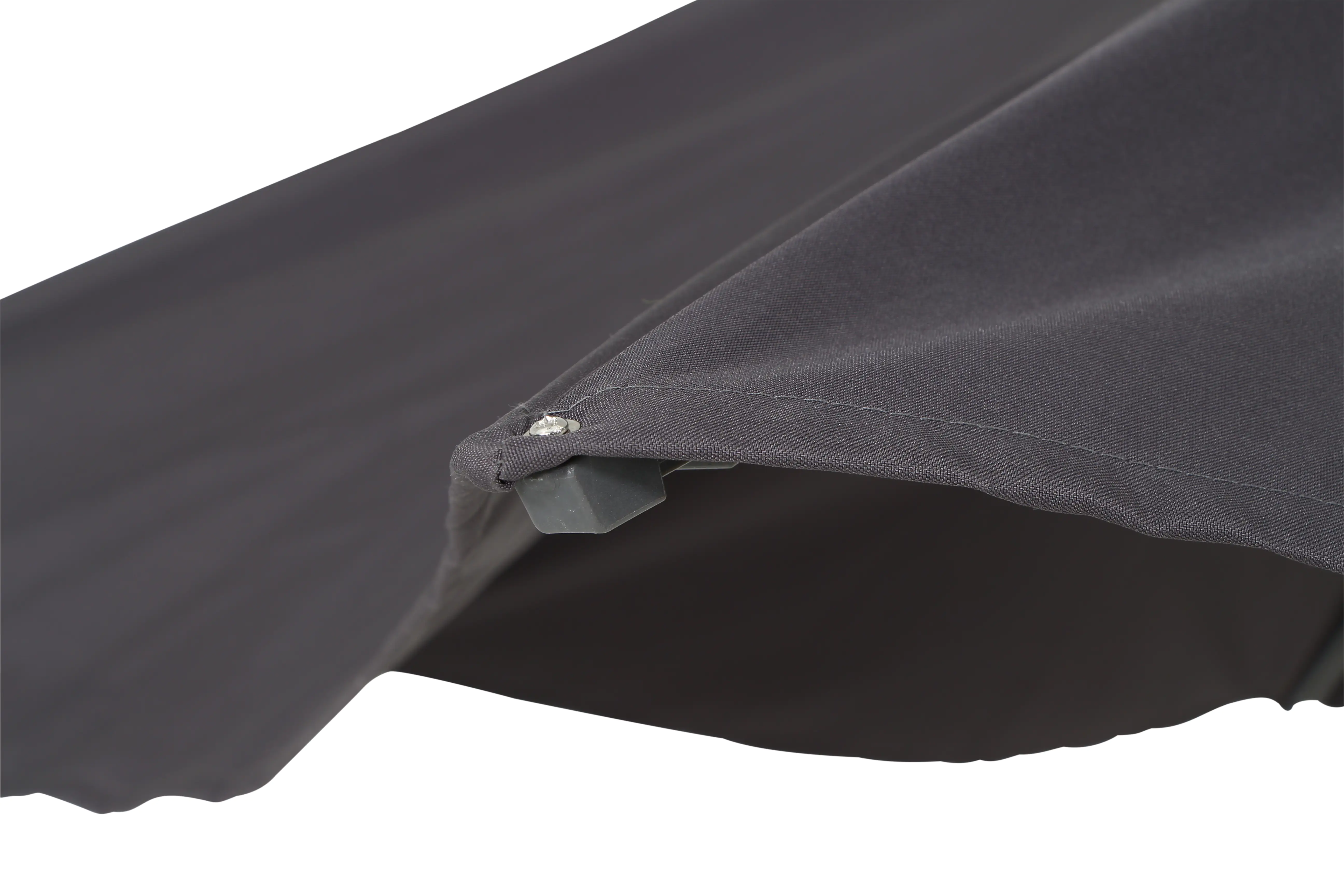 Siena Garden Mittelstockschirm Avio anthrazit, 250 x 250 cm
