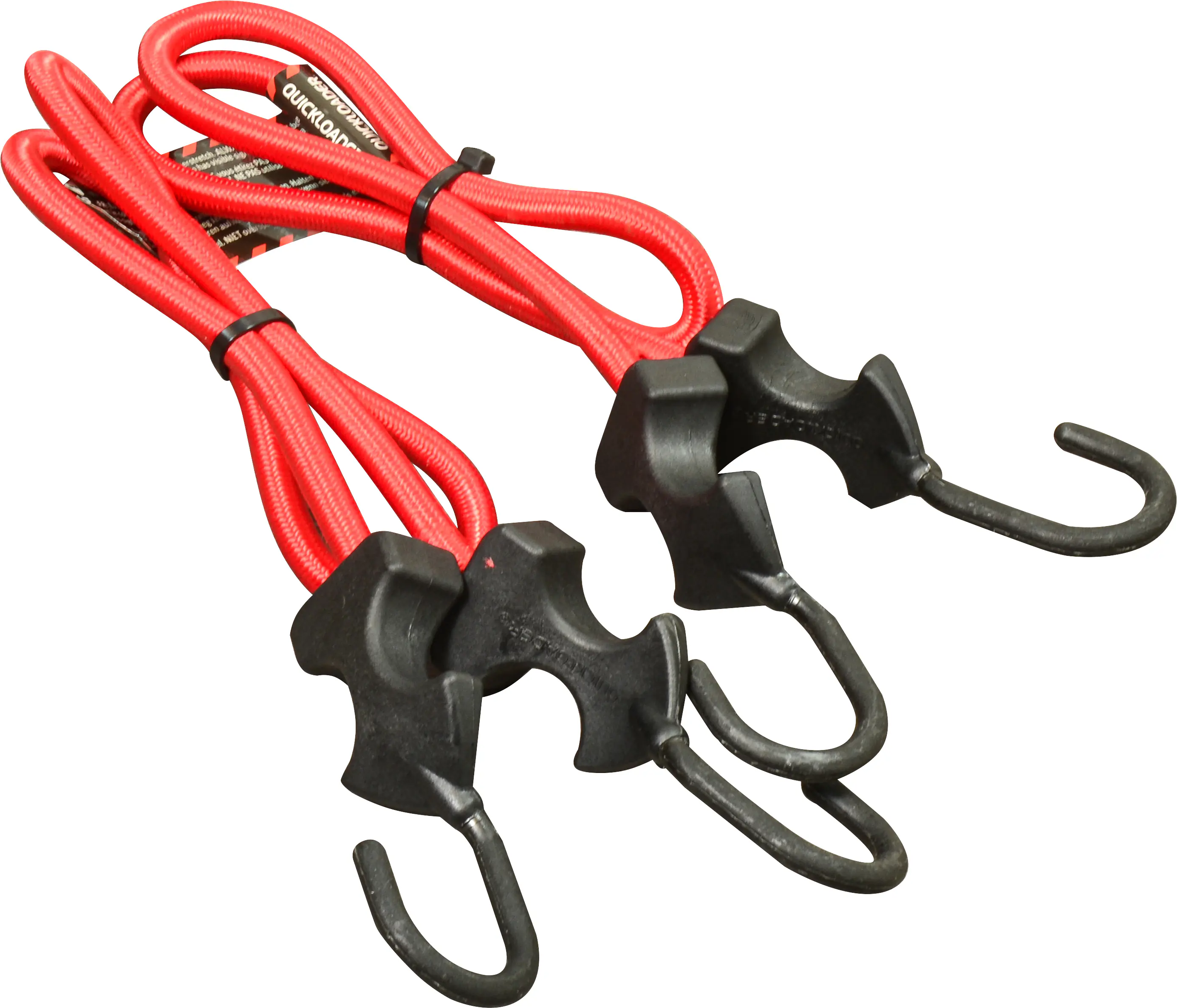 QUICKLOADER® Gummiseil Butterfly Bungee 8 mm x 80 cm 2 Stück rot