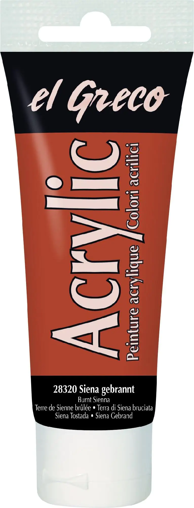 Kreul el Greco Acrylic Tube siena gebrannt 75 ml