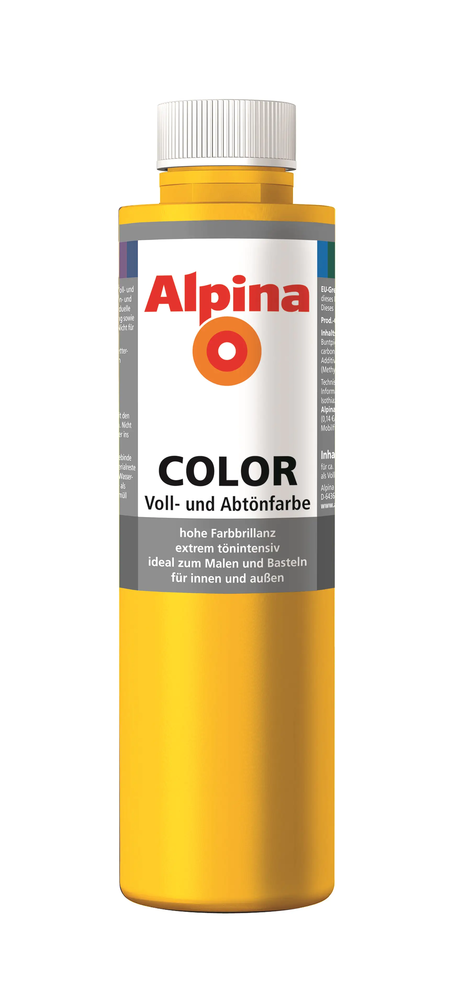Alpina Color Abtönfarbe lucky yellow 750 ml