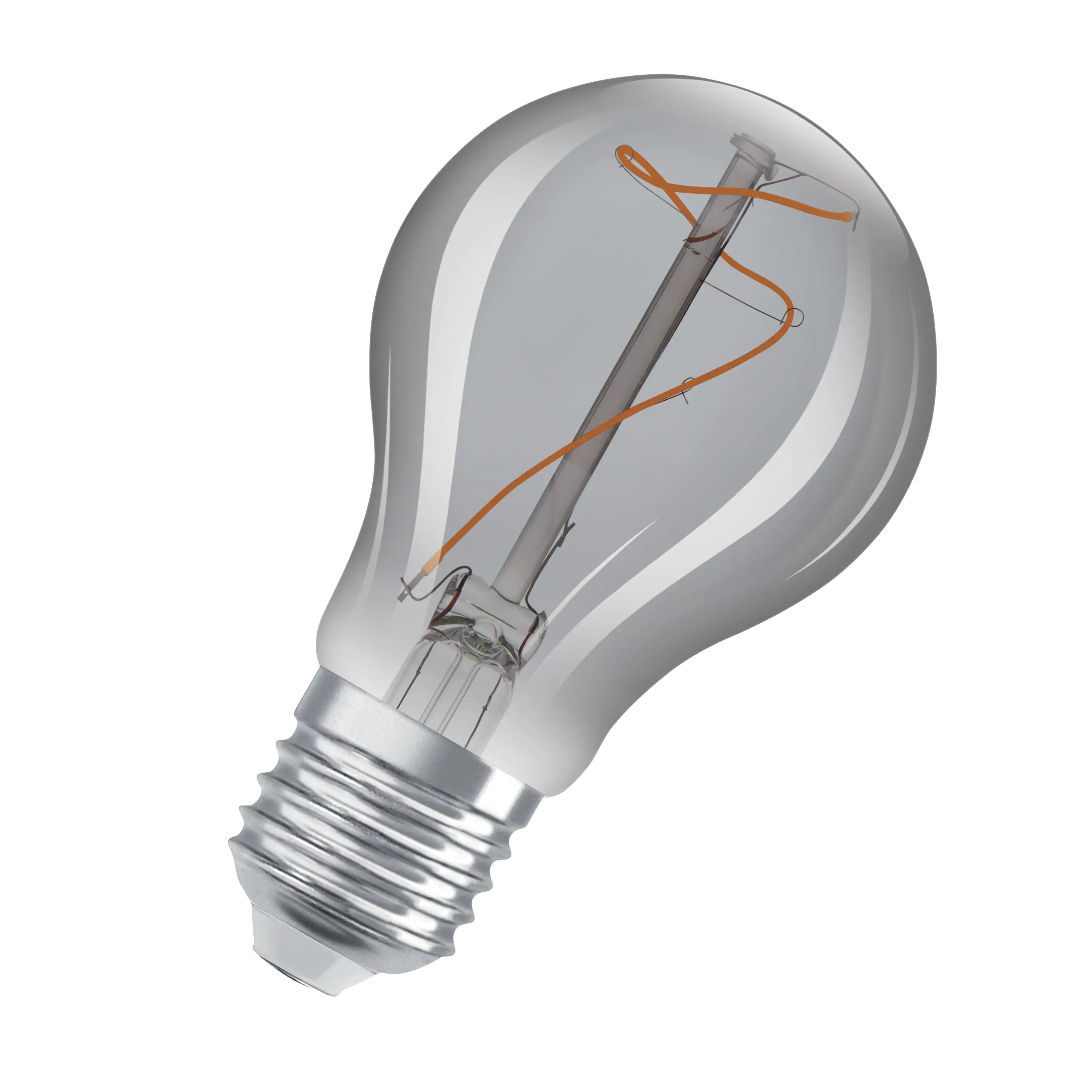 Ledvance LED Leuchtmittel Classic A10 E27 3,4W warmweiß, rauch