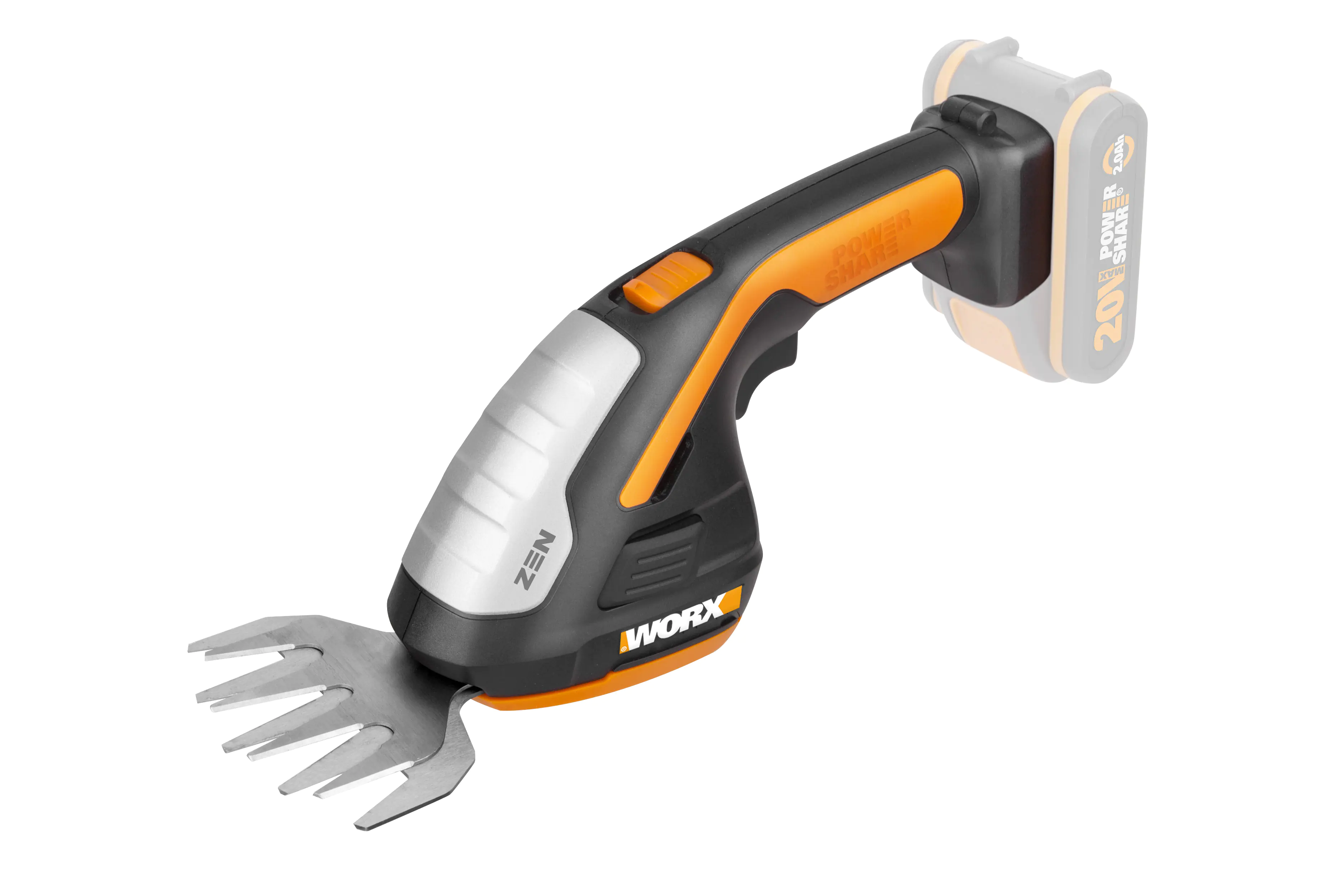WORX Akku Gras und Strauchschere WG801E.9 20 V