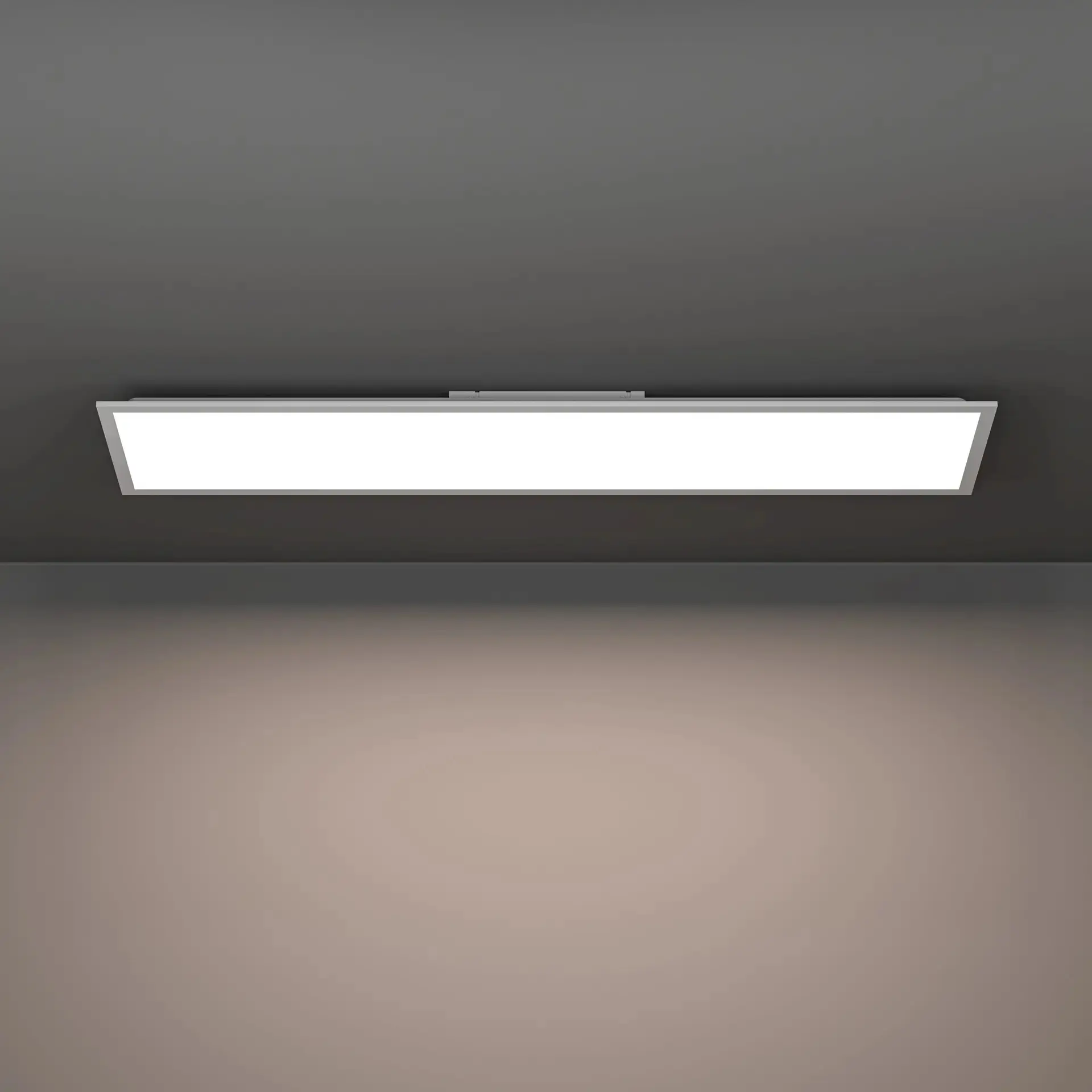 Eglo LED Deckenleuchte Moradillo-Z weiß 120 x 30 cm RGB dimmbar