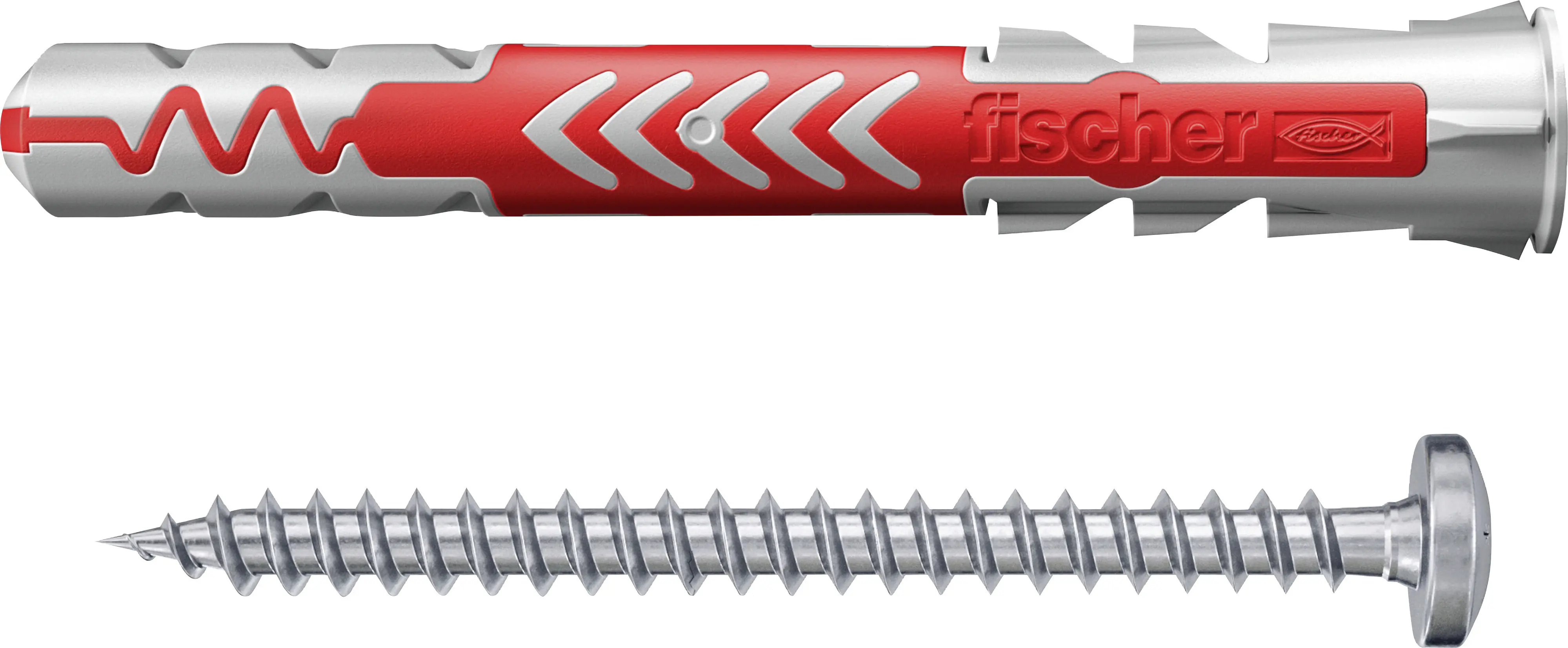 Fischer Dübel-Set Duopower 8.0 x 65 mm + Schrauben - 25 Stück