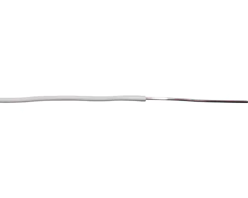 Klingeldraht YK 1 x 0,6 - 20 Meter, weiß