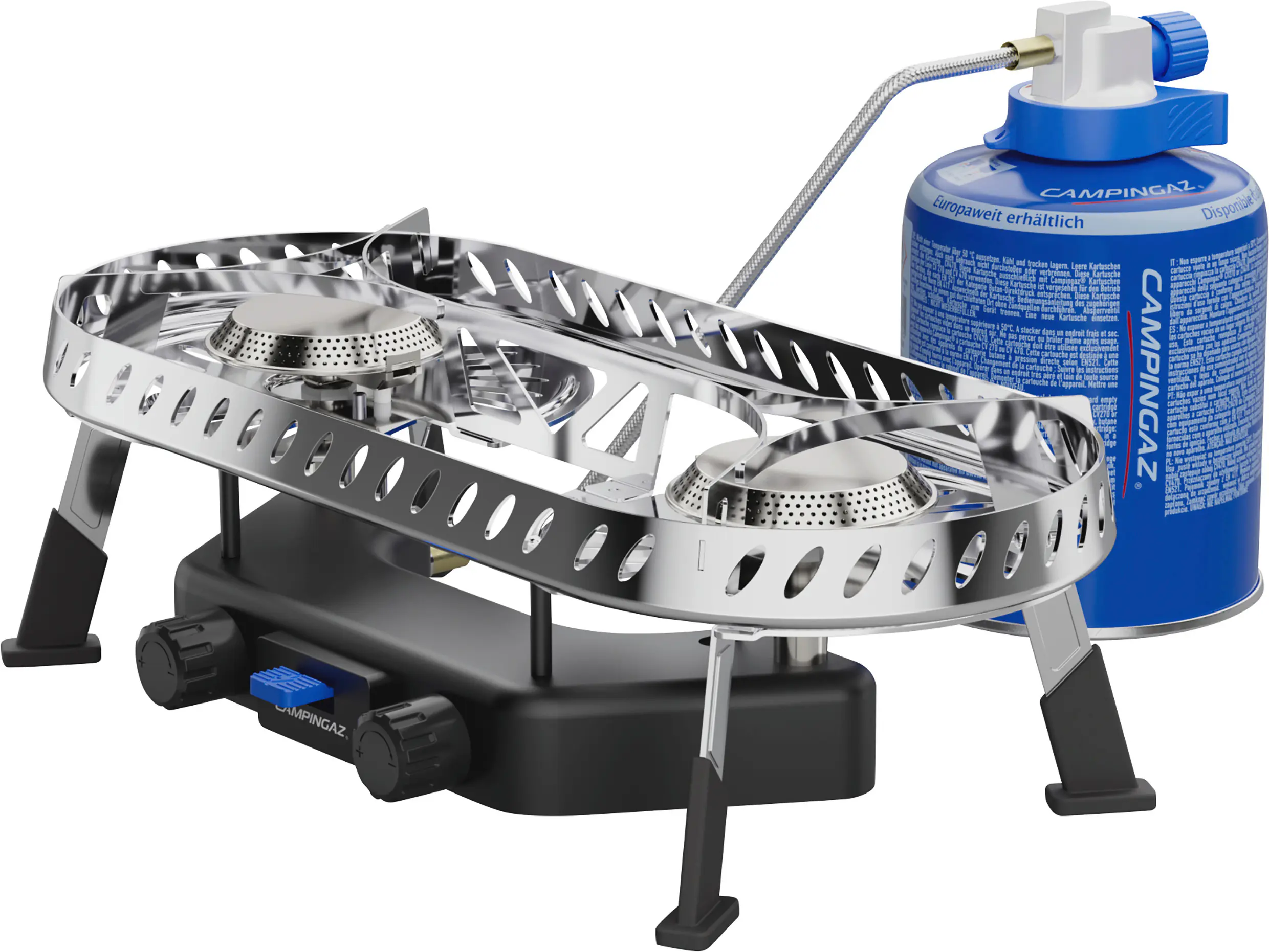 Campingaz Campingkocher Camp & Trek Twin silber-schwarz