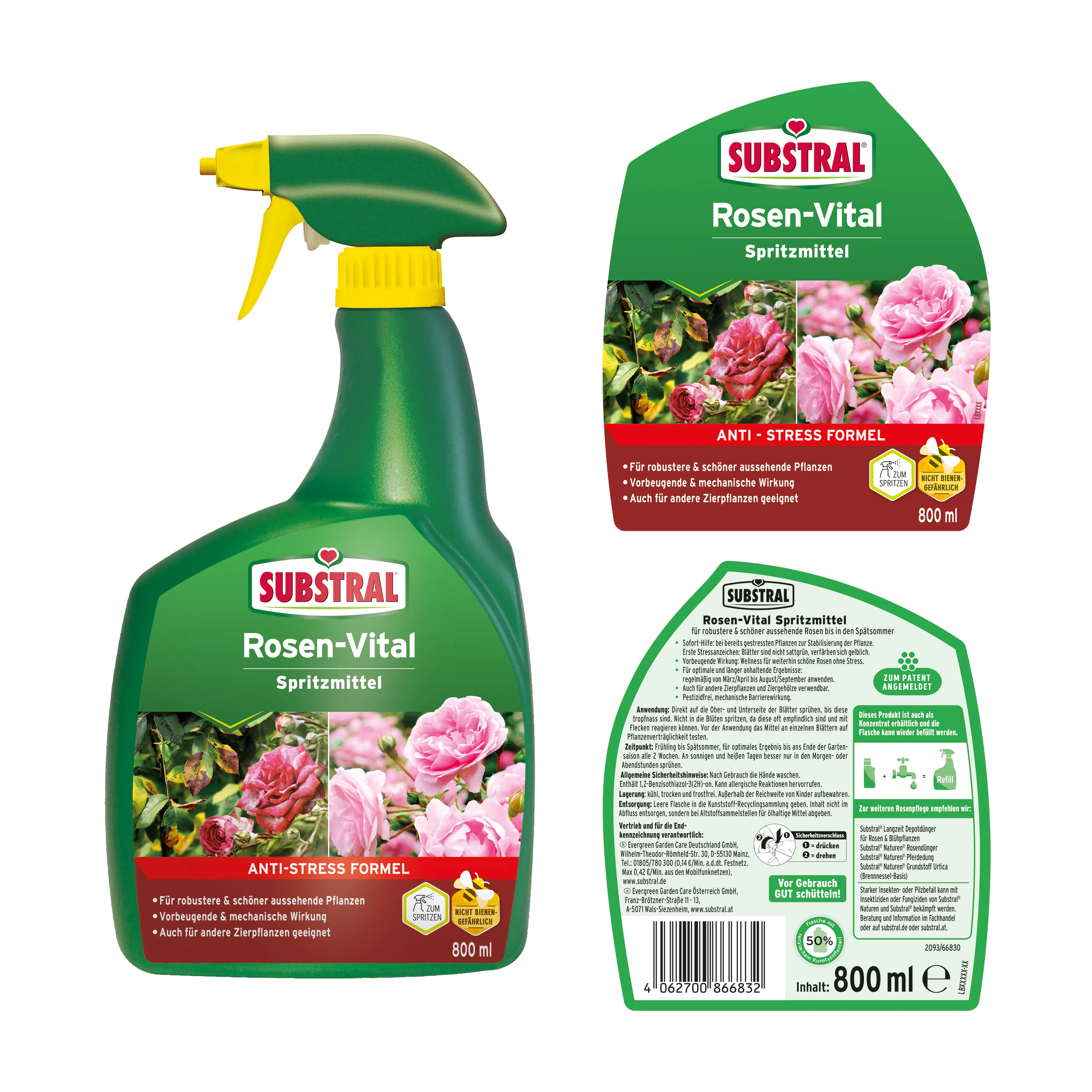 Substral Rosen-Vital Konzentrat 800 ml