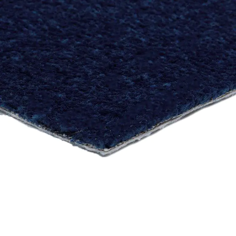Andiamo Teppichboden Meterware Ines dunkelblau 4 m breit