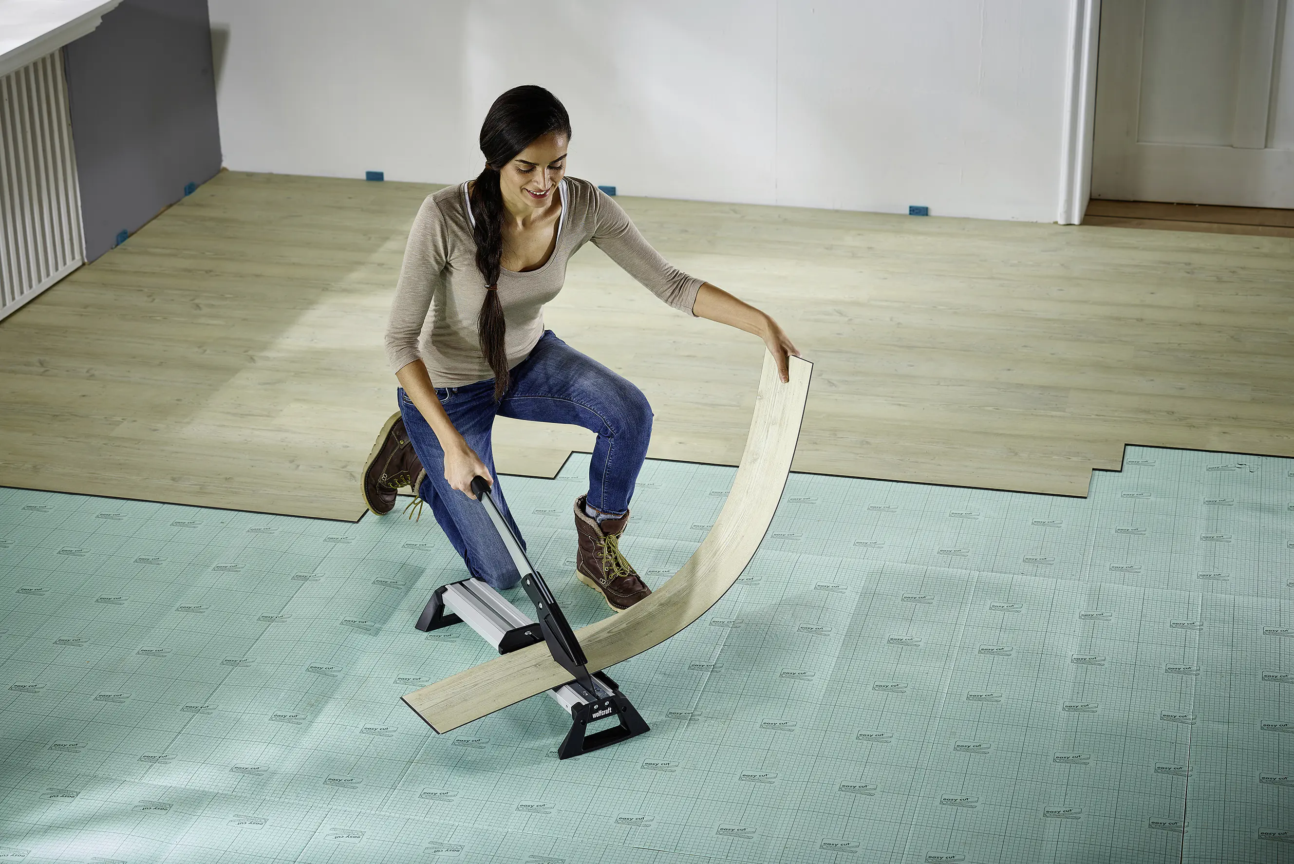 Wolfcraft Vinyl- & Laminatschneider VLC800 bis 11 mm