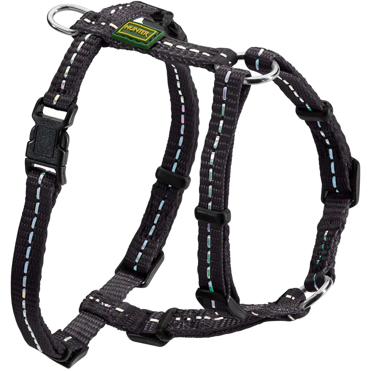 Hunter Hundegeschirr Tripoli XS-S schwarz