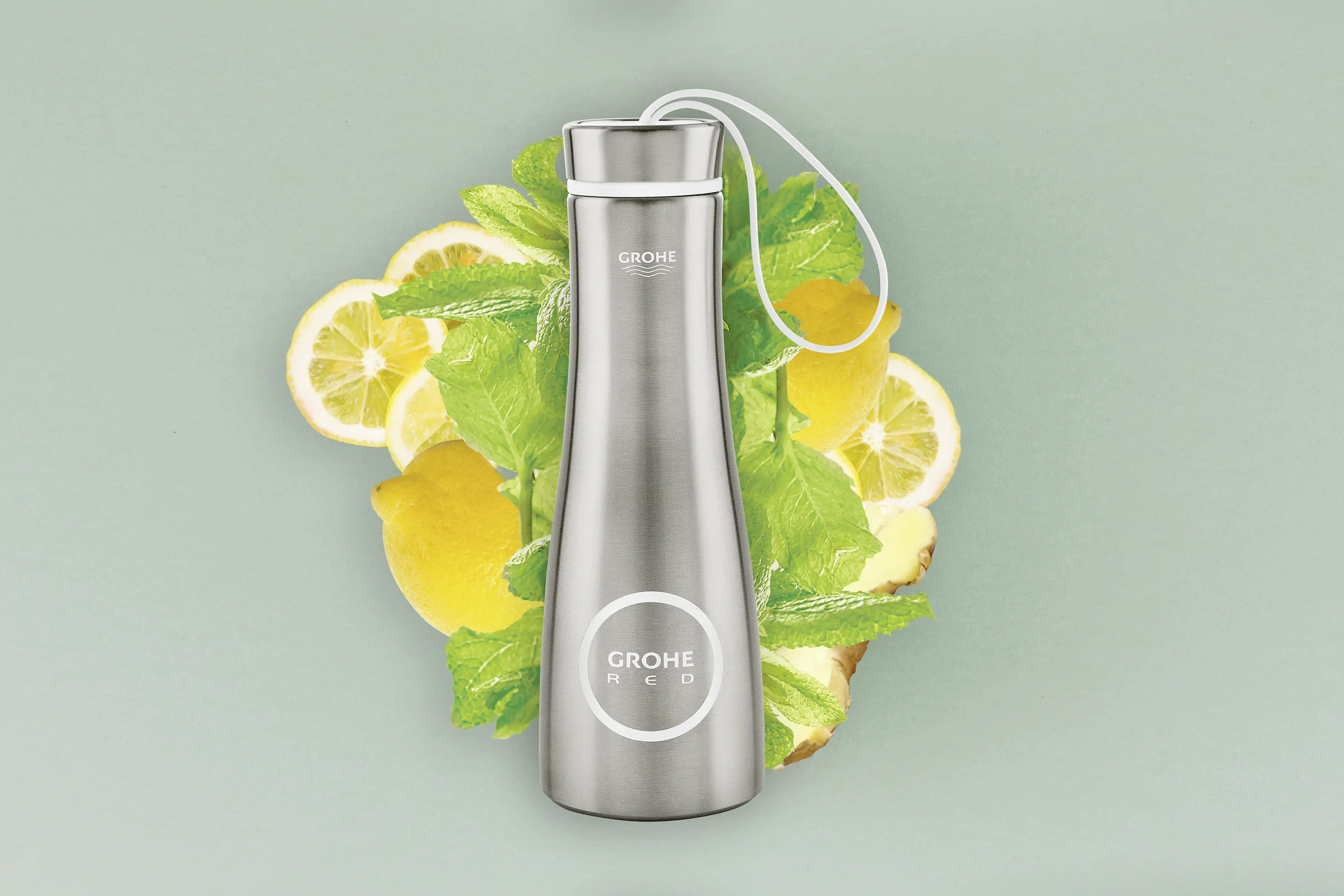 Grohe Blue Trinkflasche edelstahl
