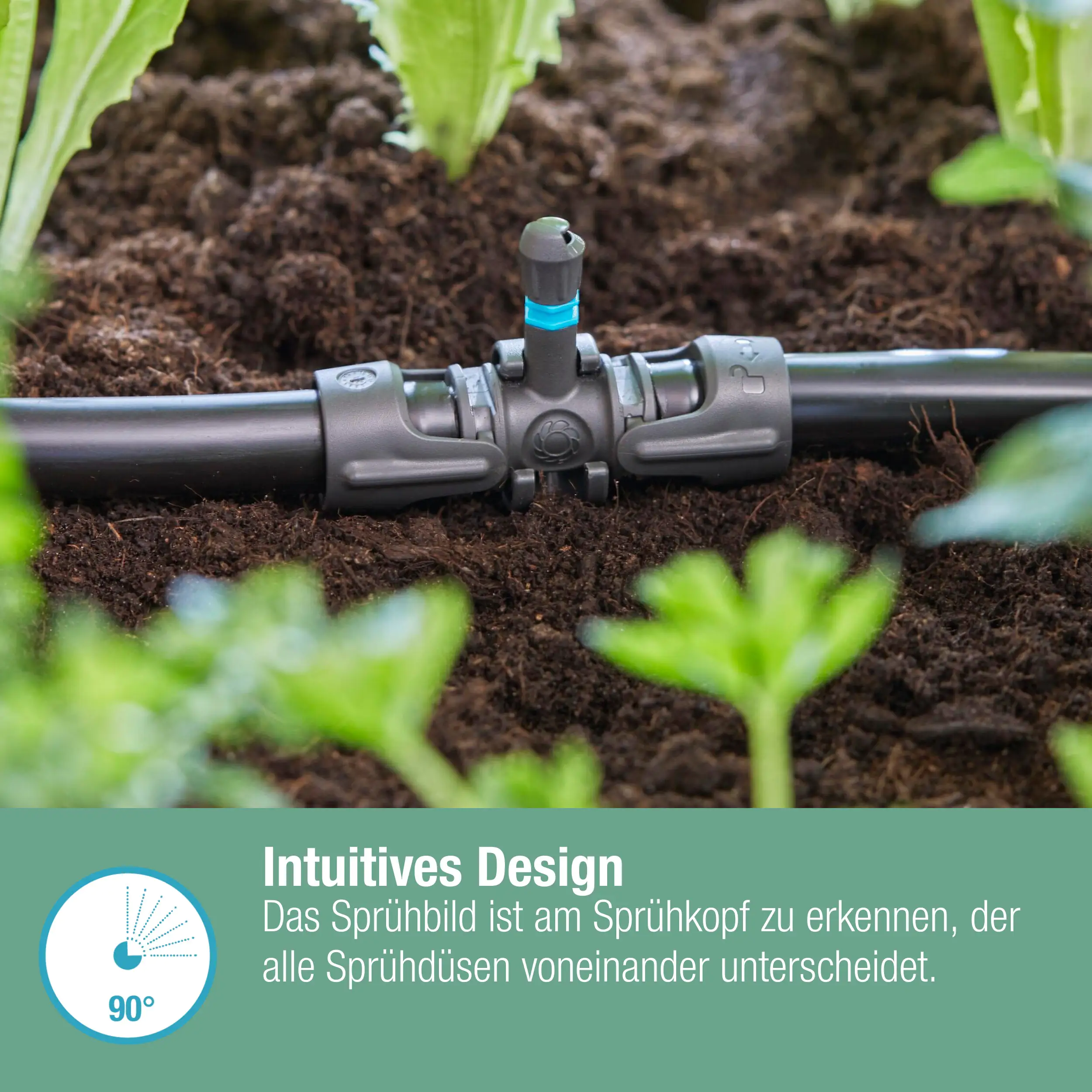 Gardena Sprühdüse, 90°