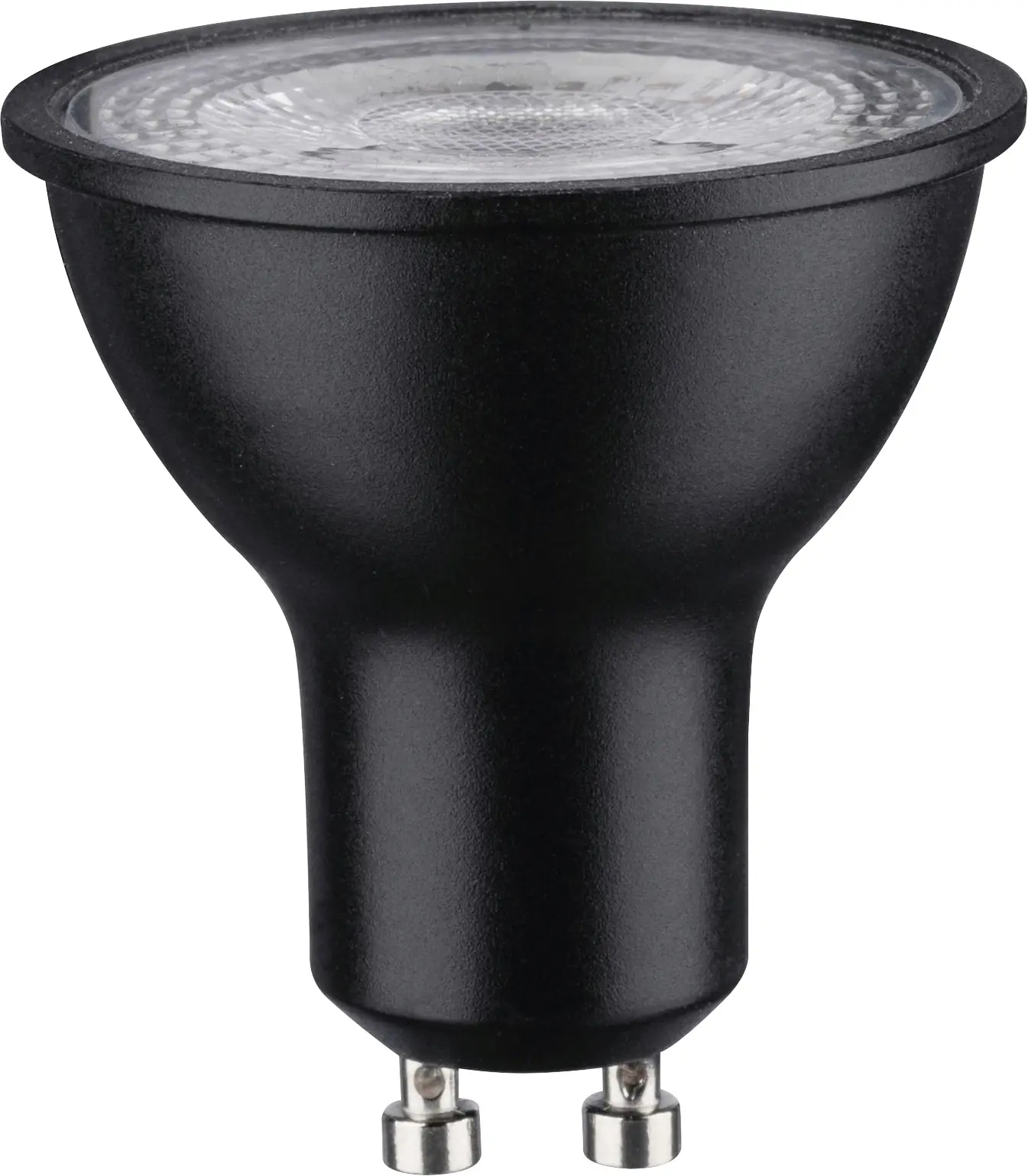 Paulmann LED Leuchtmittel Reflektor RAL9004 GU10 7W schwarz matt dimmbar