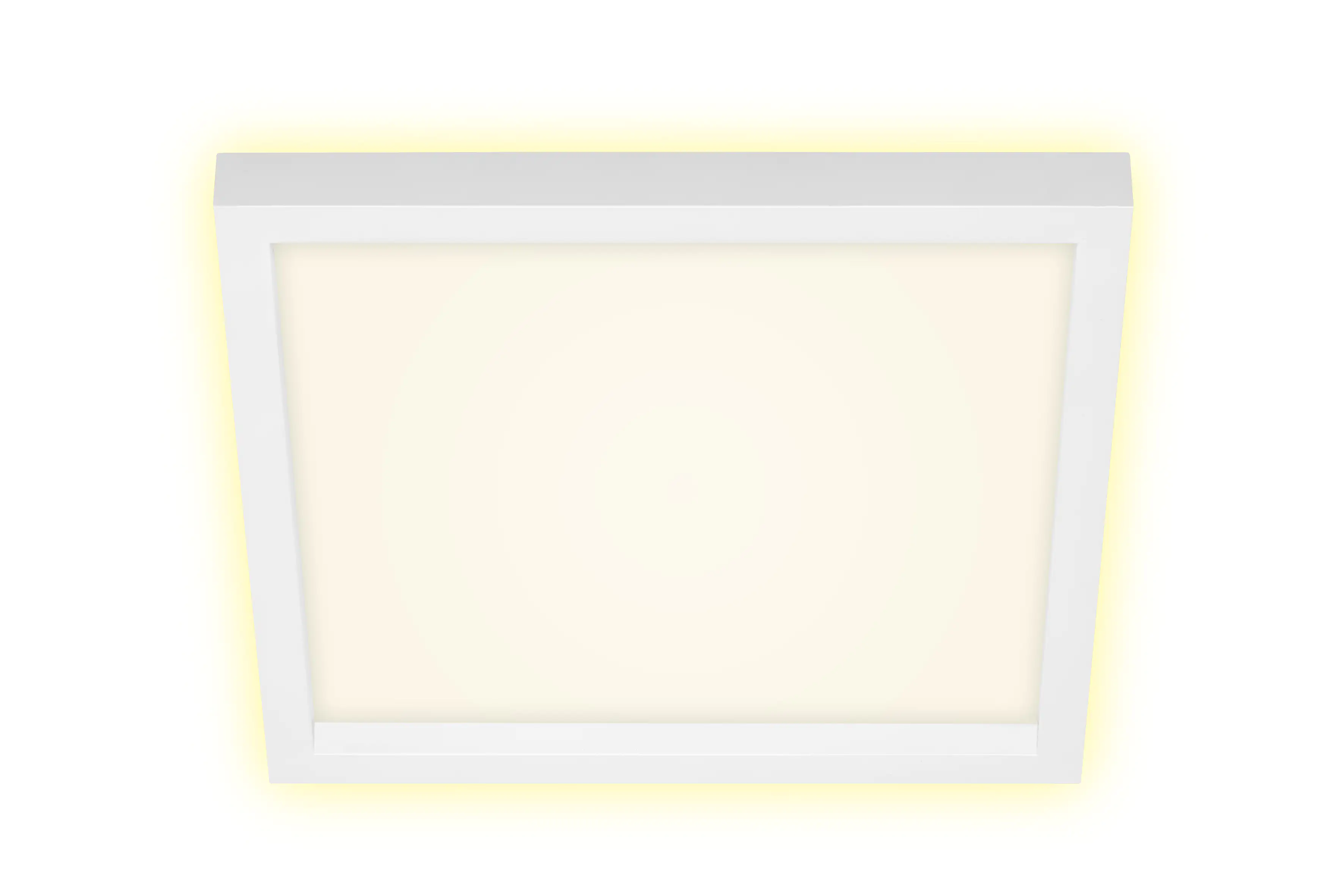 Briloner LED Panel Cadre weiß 29,3 x 29,3 cm warmweiß, Backlight-Effekt