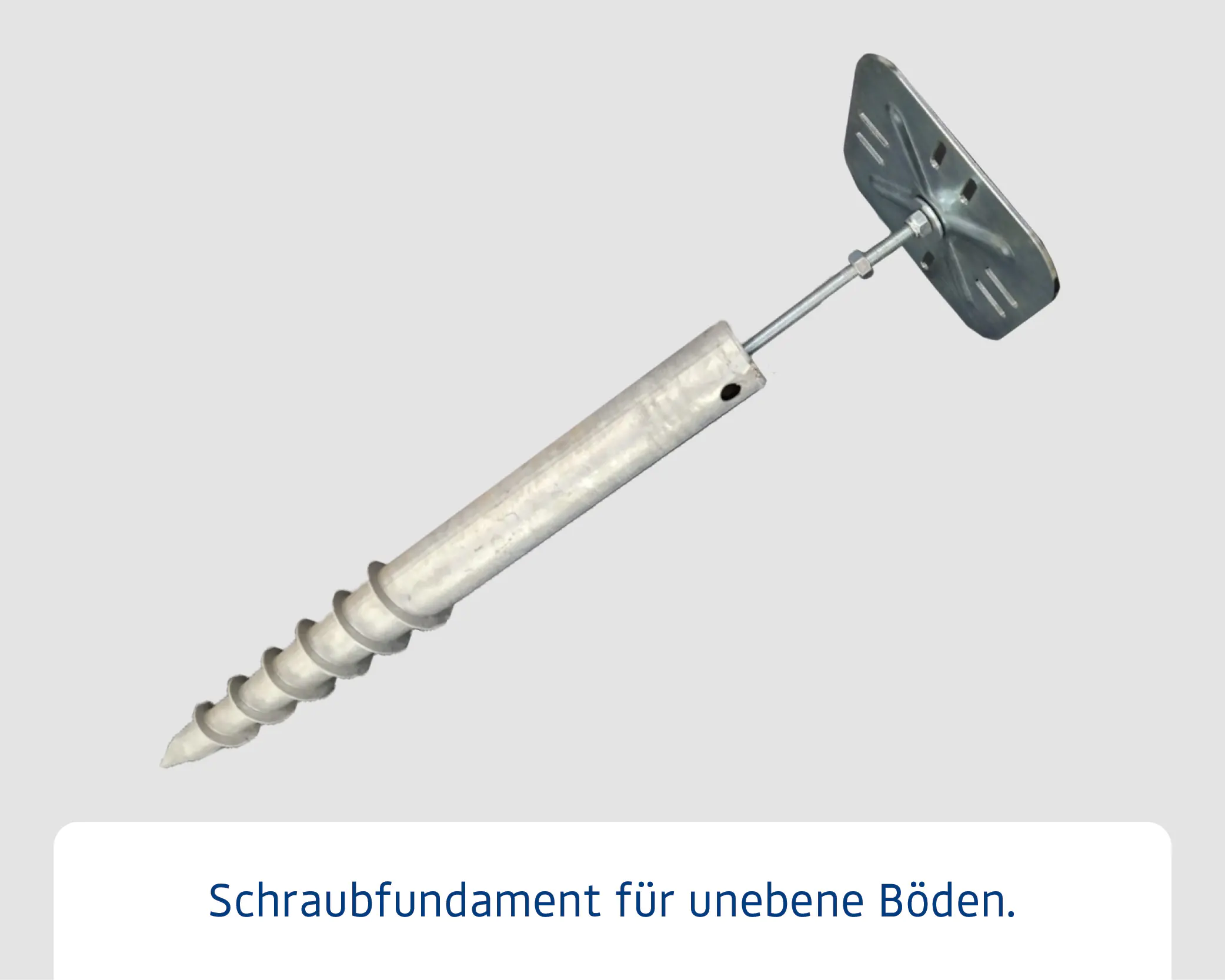 EcoStar Schraubfundament Set Typ 1 
