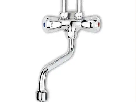 Thermoflow Spültischarmatur Armatur Qmix10 Niederdruck, 2-Griff
