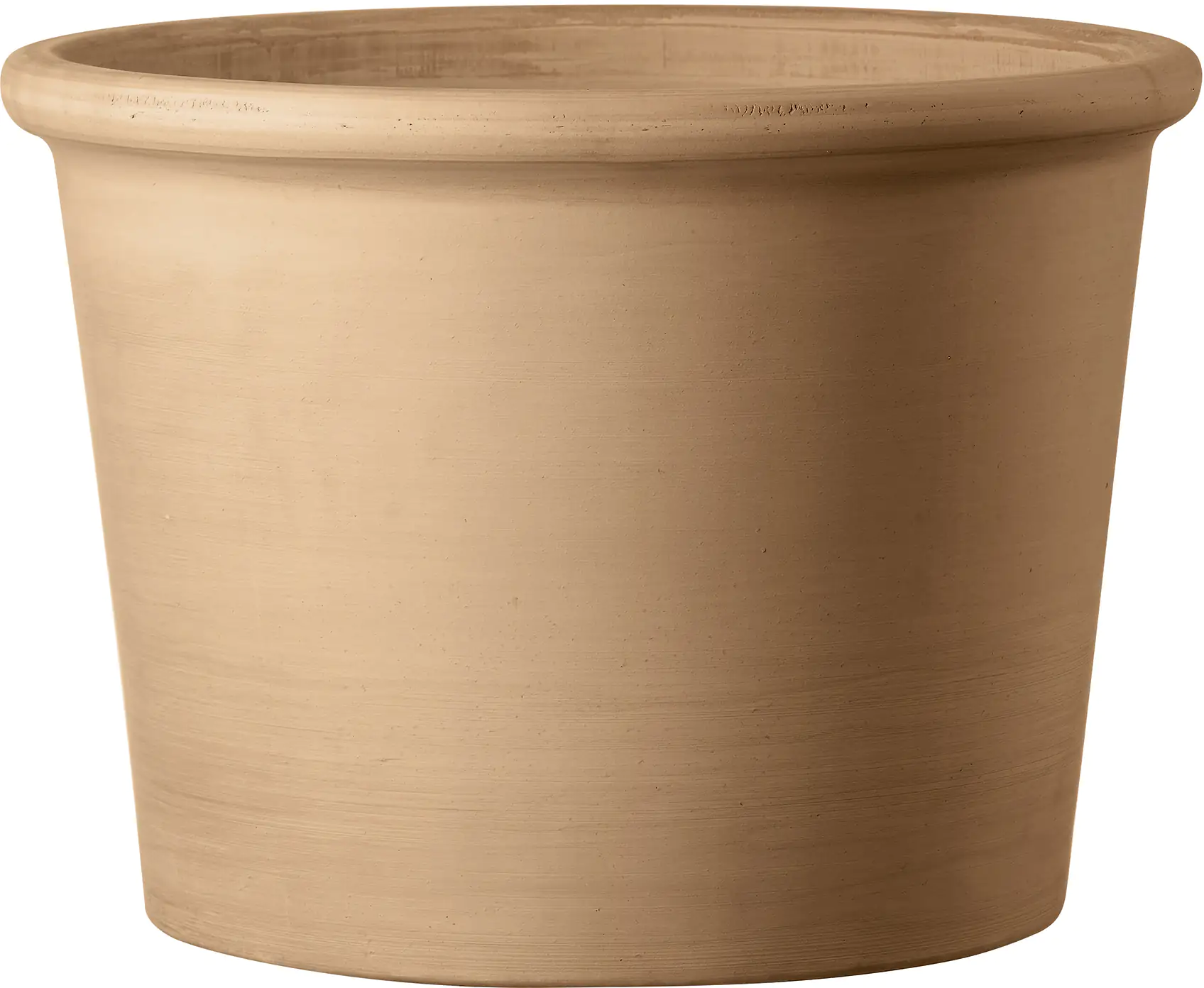 Deroma Pflanztopf Cilindro Bordato White Garden tonweiß Ø 23 cm