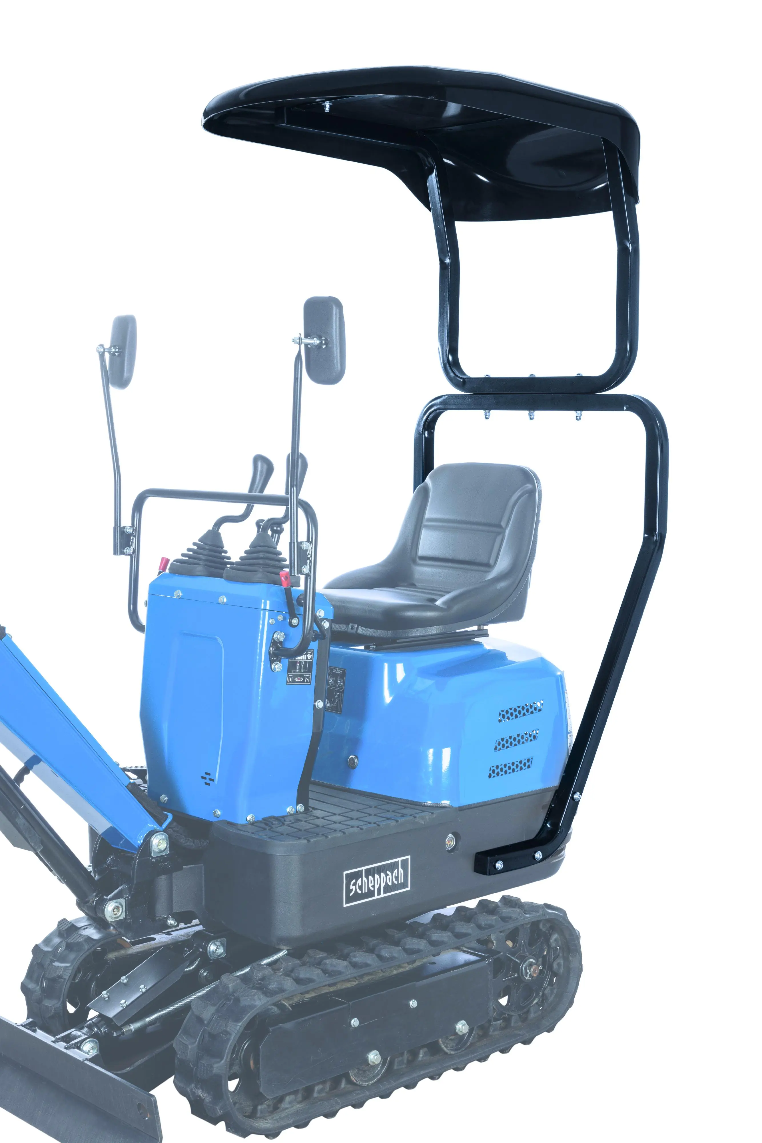 Scheppach Baggerdach 104 x 72 x 23 cm für Mini-Bagger WMB800