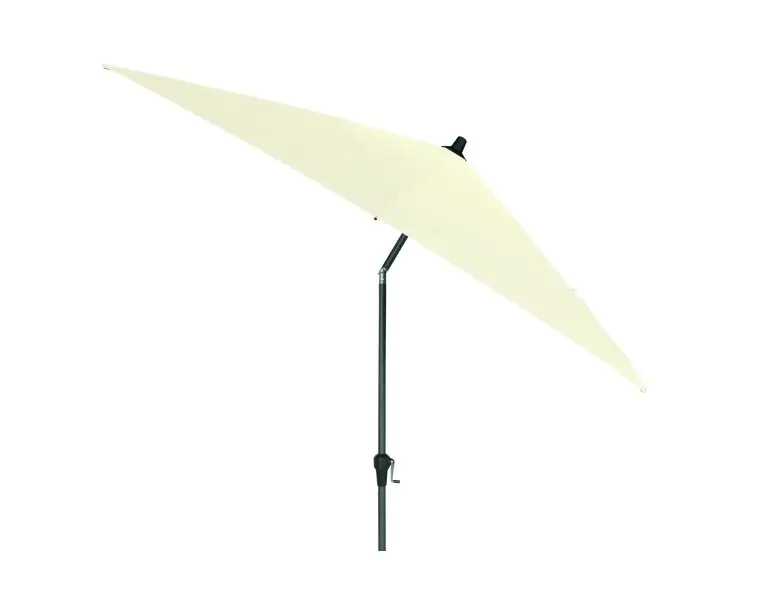 Siena Garden Mittelstockschirm Avio ecru, 250 x 250 cm
