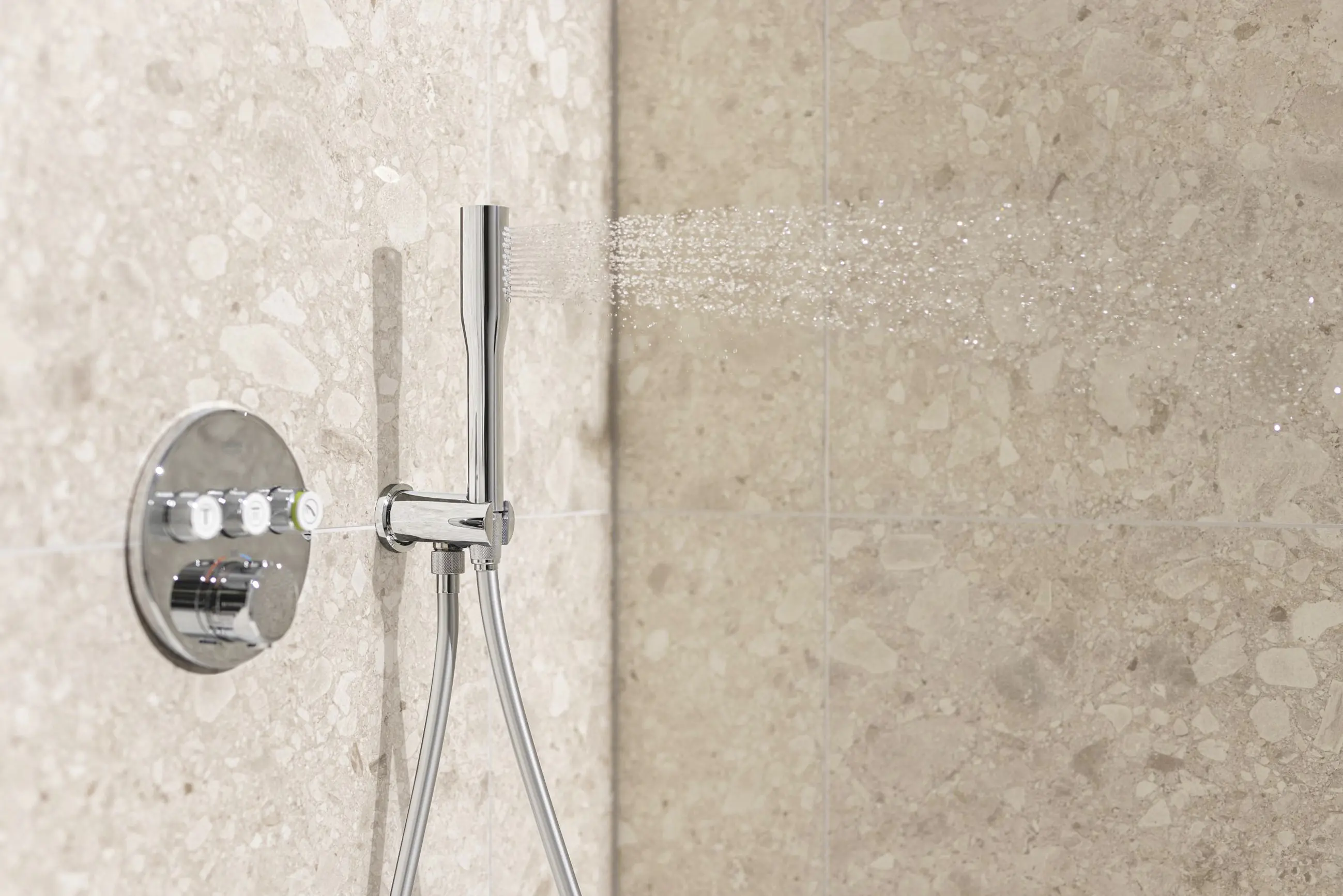 Grohe Handbrause Get 1 Strahlart, verchromt