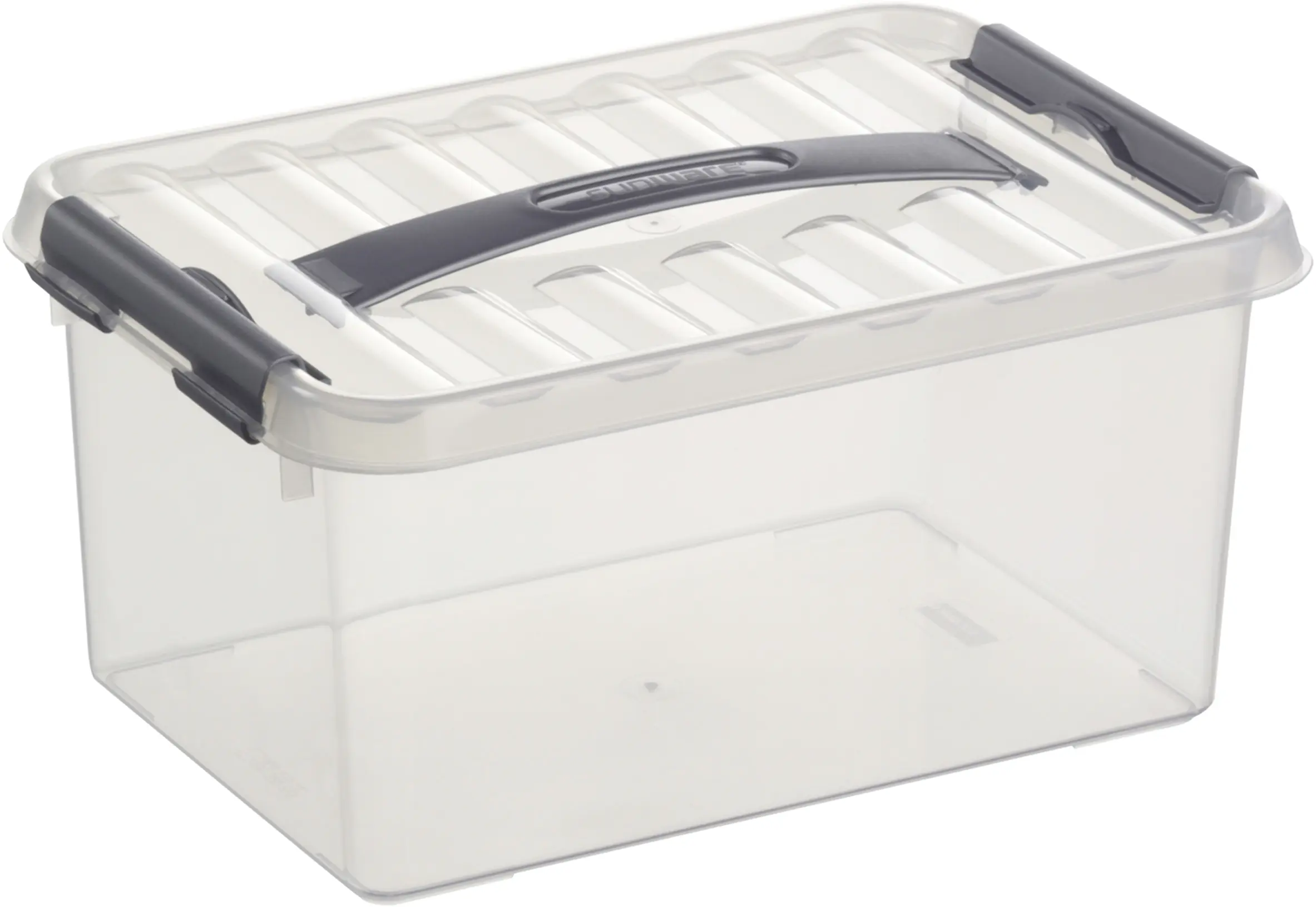 Sunware Aufbewahrungsbox Q-Line mit Deckel 30 x 20 cm 6 L transparent