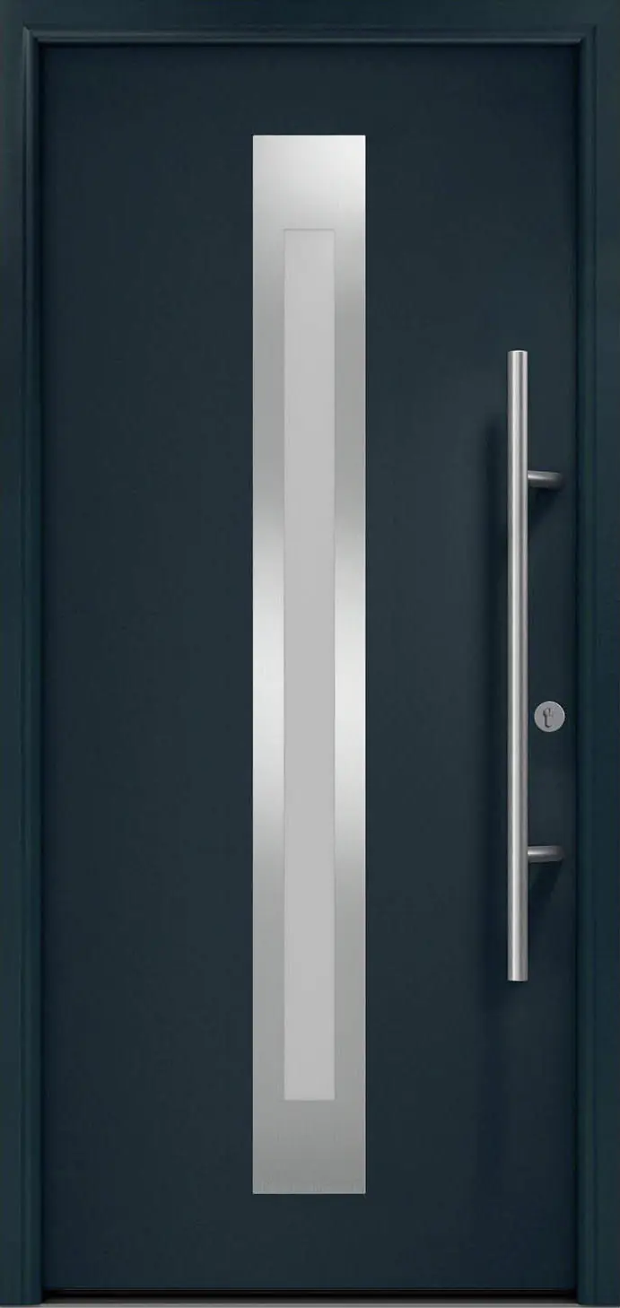 EcoStar Haustür ISOPRO Secur IPS 770S RC2 anthrazitgrau 110 x 210 cm