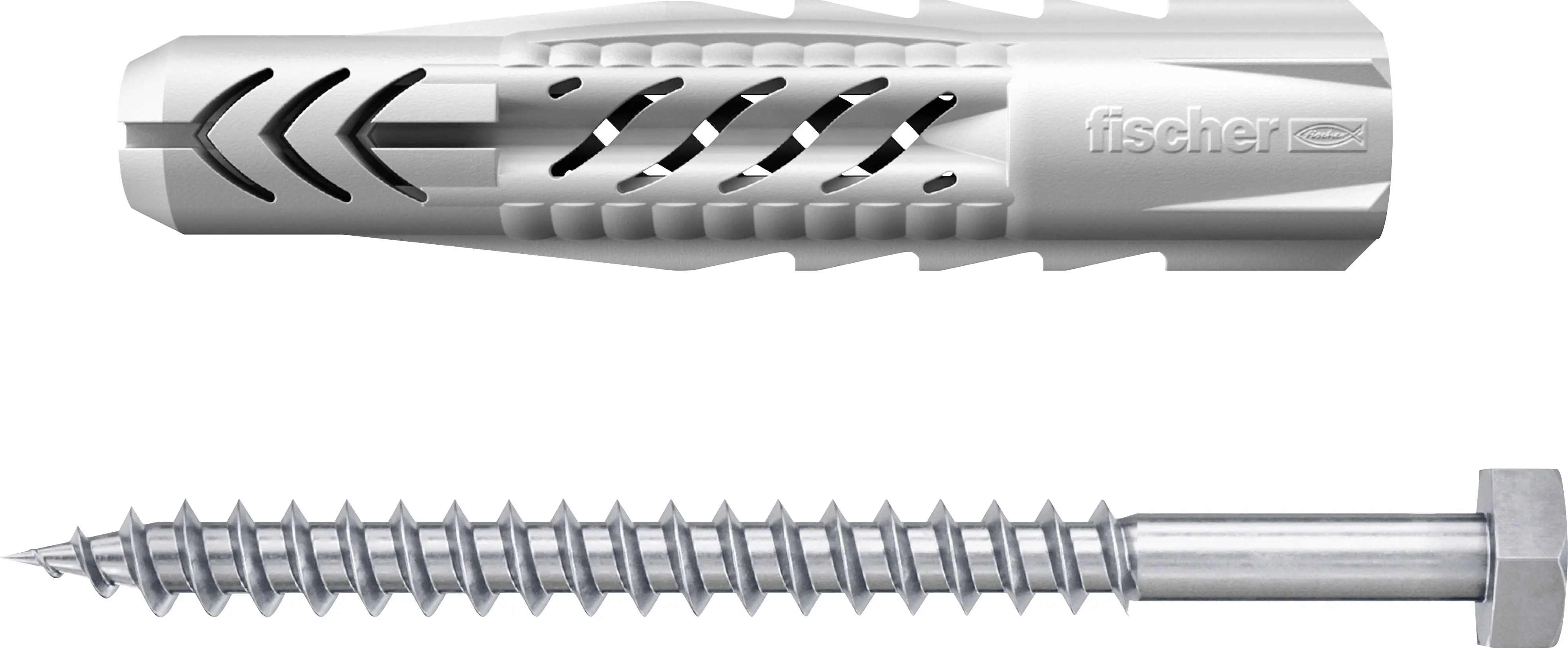 Fischer Universaldübel UX 10 x 60 mm mit Schraube - 4 Stück
