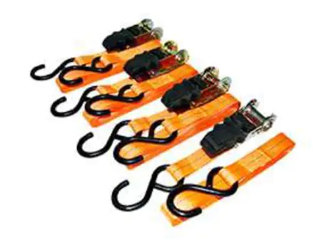 LAS Zurrgurt- Spanngurt-Set 25mmx5m 4 Stück