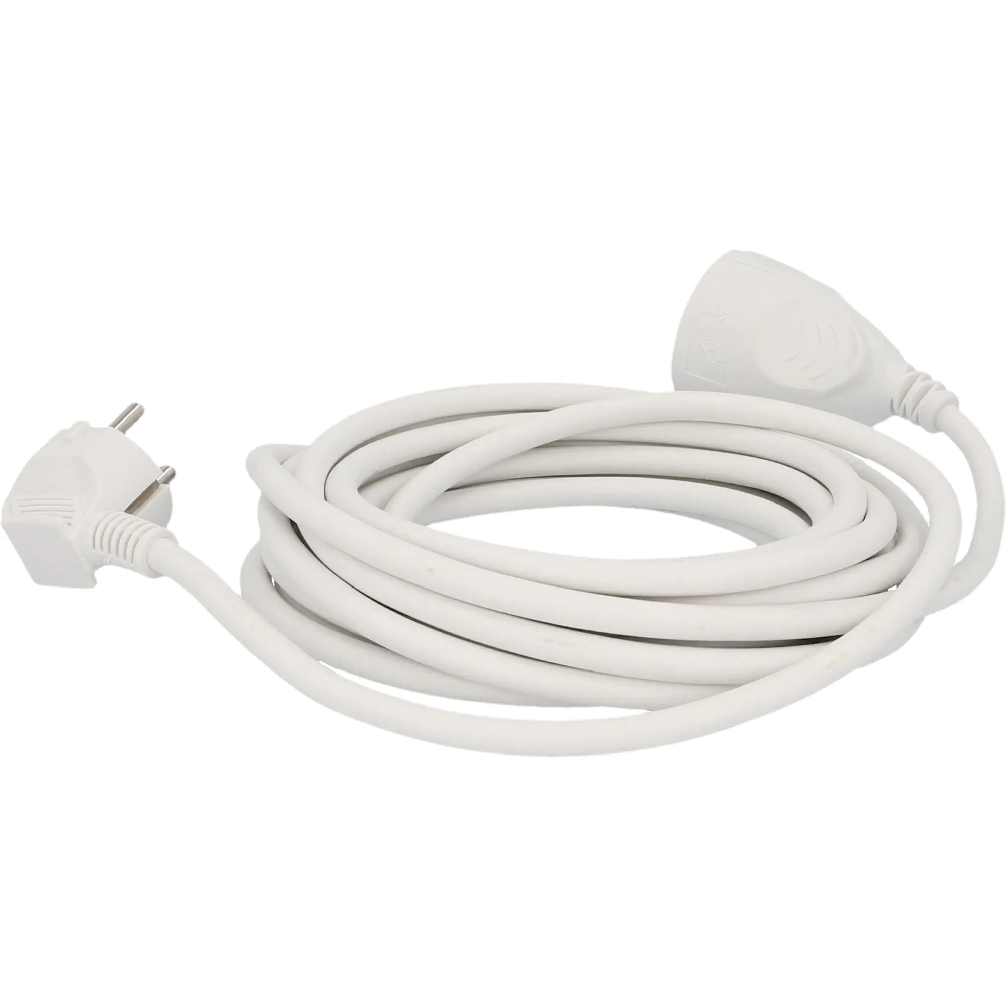 Unitec Verlängerungskabel Innen 5 Meter H05VV-F3G1,5, weiß
