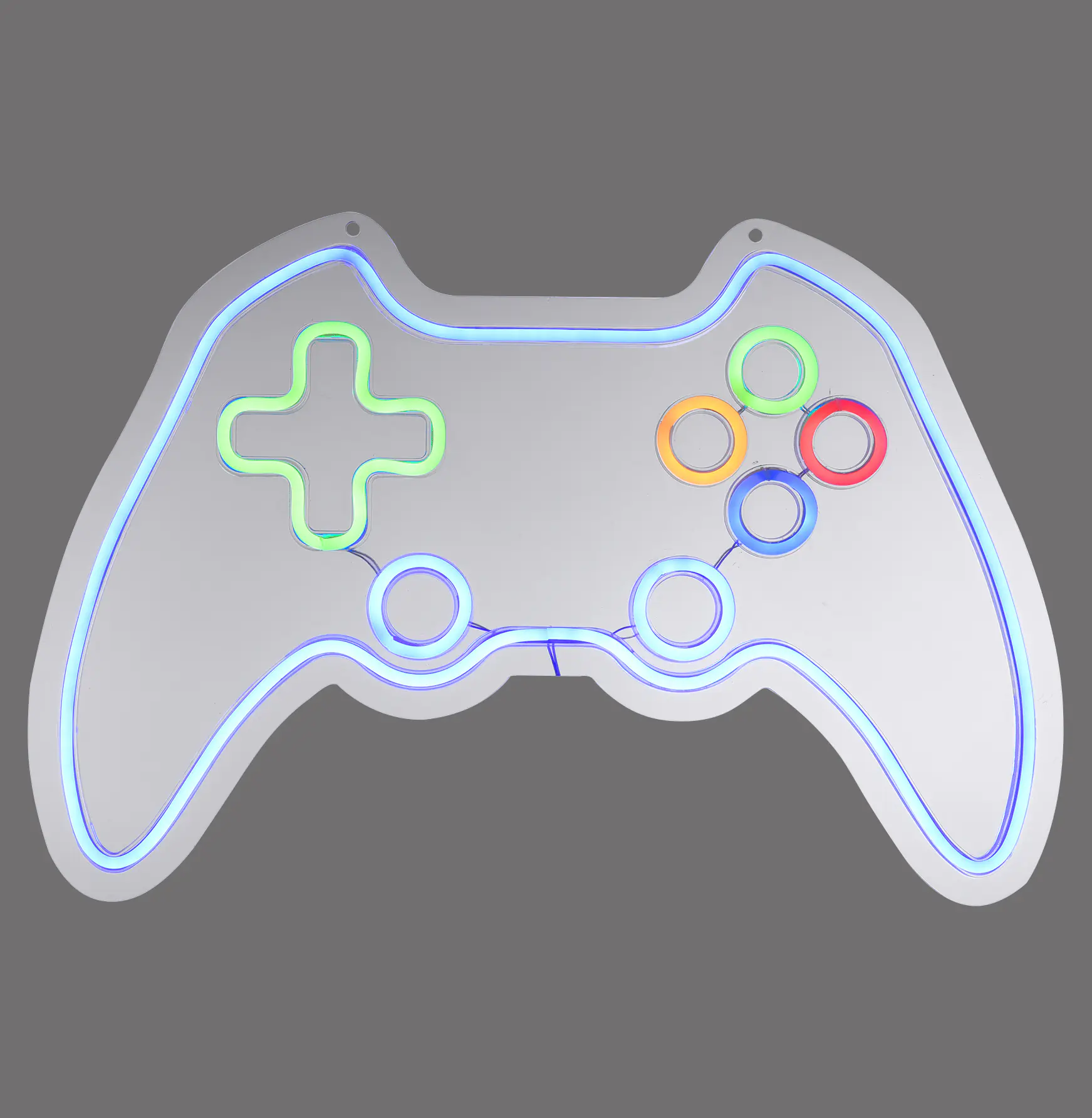 Just Light LED Dekoleuchte Gamer 60 x 1,5 x 40 cm