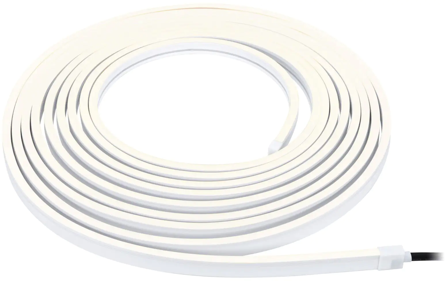 Paulmann Plug & Shine Stripe Smooth Outdoor 10 m schwarz dimmbar
