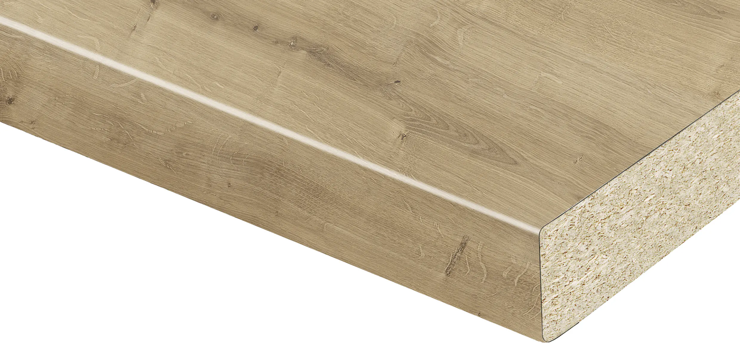 Kaindl Arbeitsplatte 410 x 60 cm 38 mm Chalet Eiche
