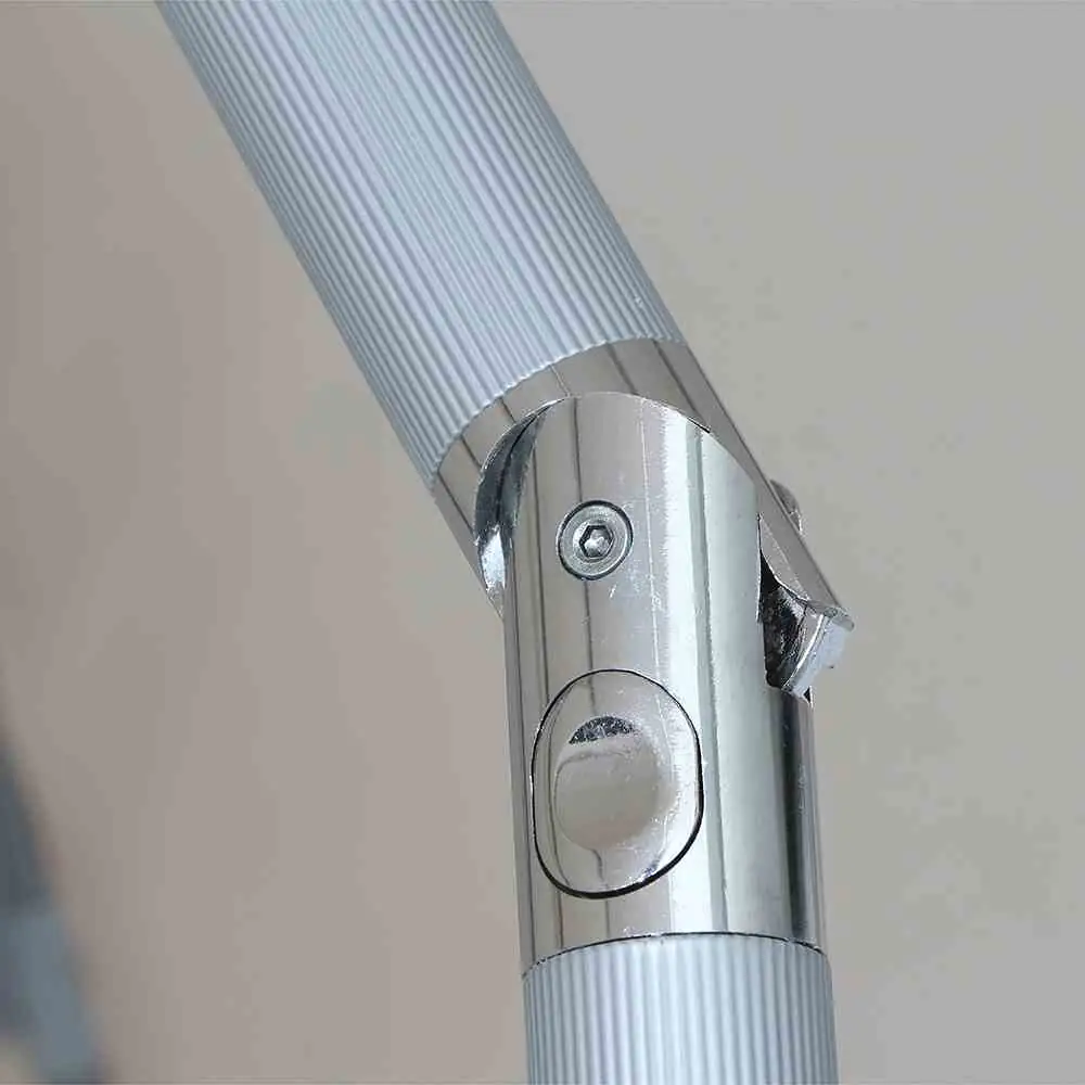 Siena Garden Sonnenschirm Push Pro silber-grau Ø 300 cm