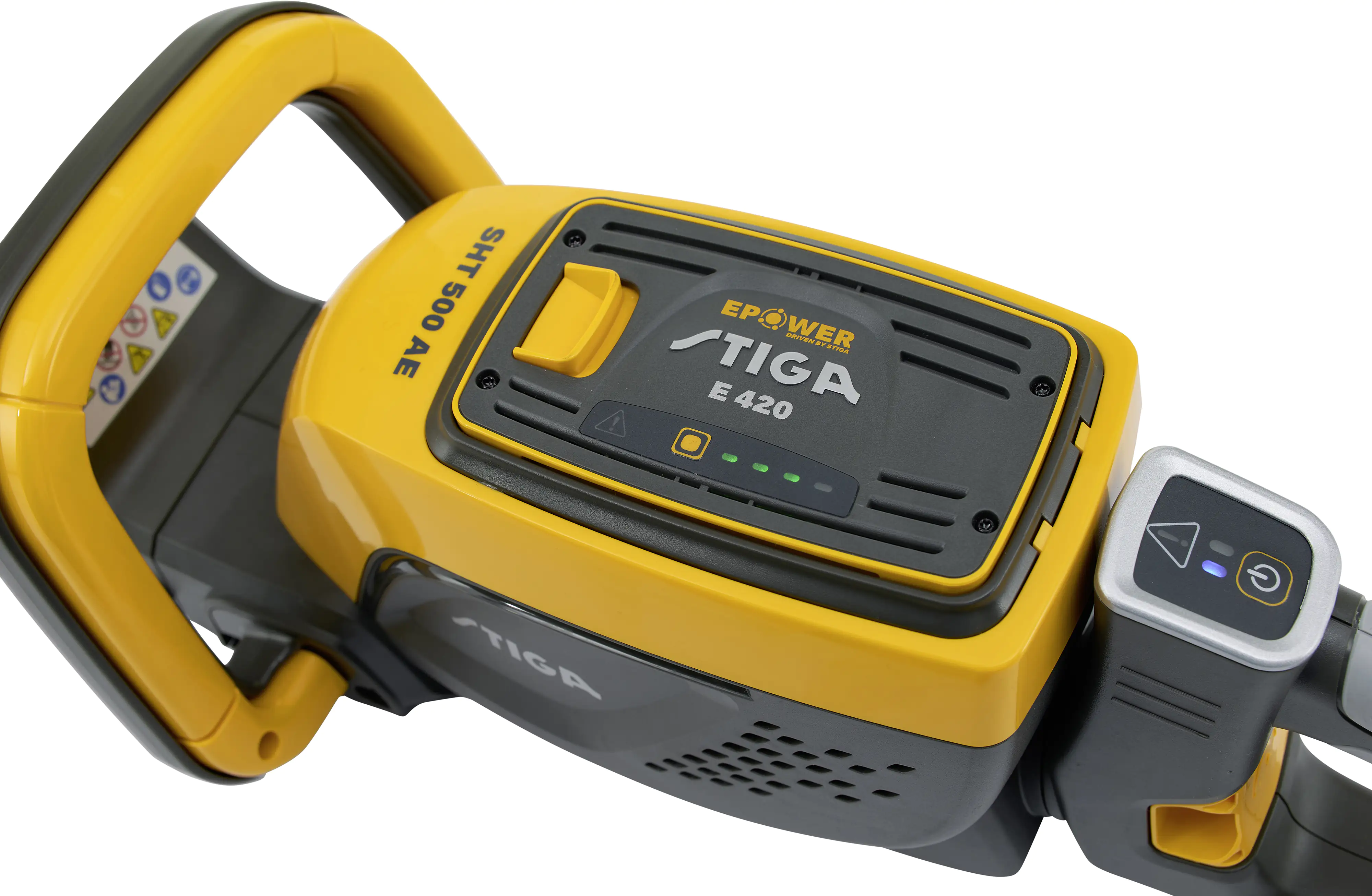 Stiga Akku Heckenschere HT 500e 48 V, 51 cm Schnittlänge