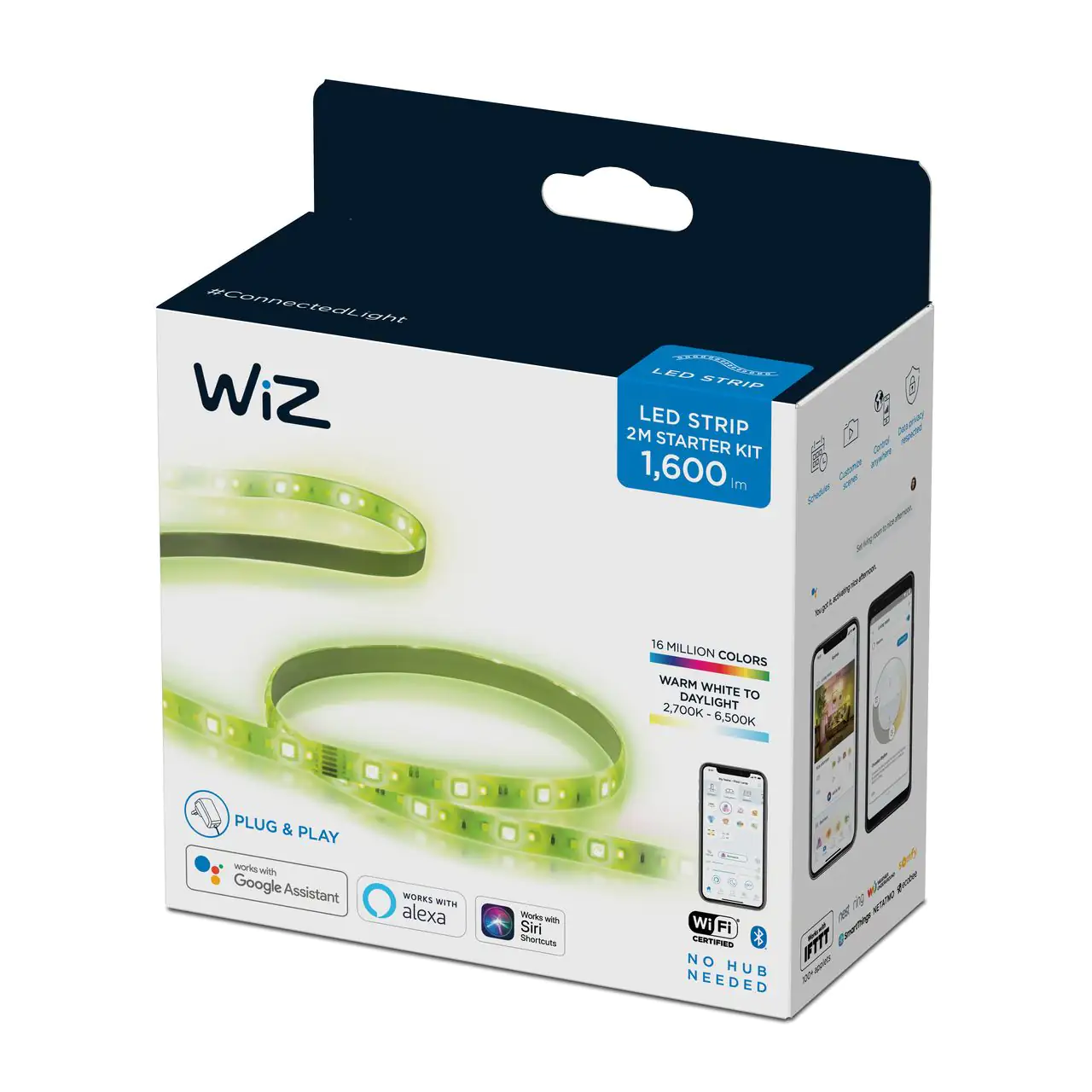 WiZ LED Lightstrip Tunable White & Color Starterset 2 m RGBW WiZ Connected