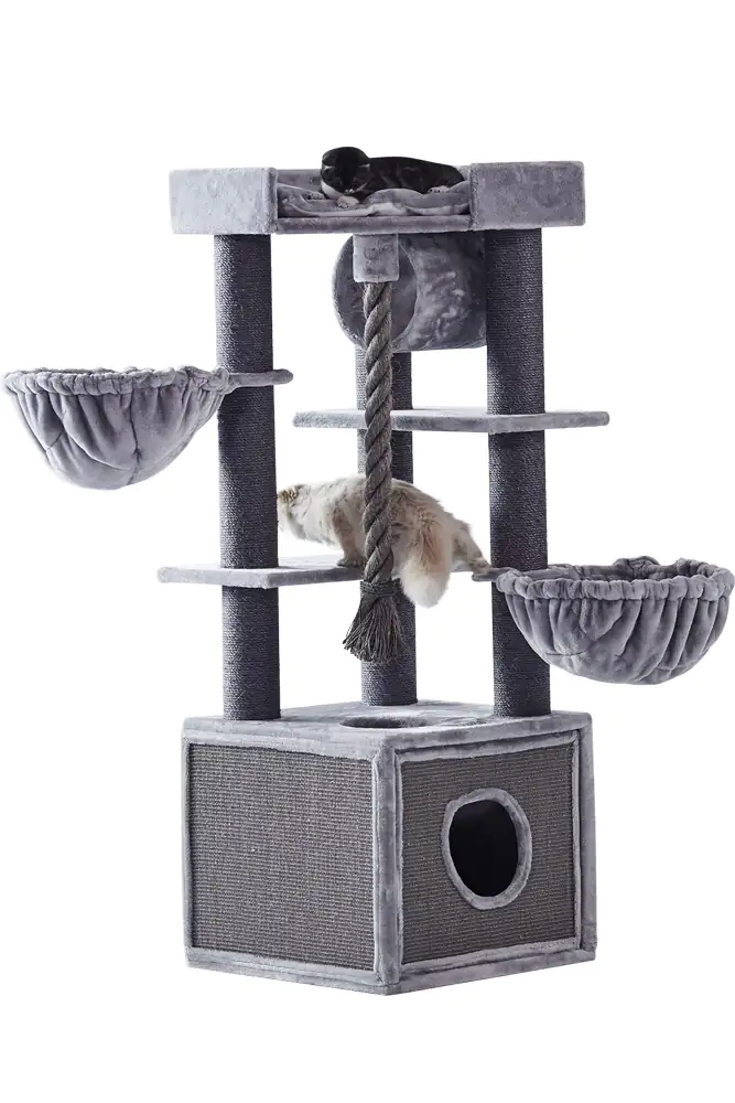 Nobby Kratzbaum Adile H 166 cm grau