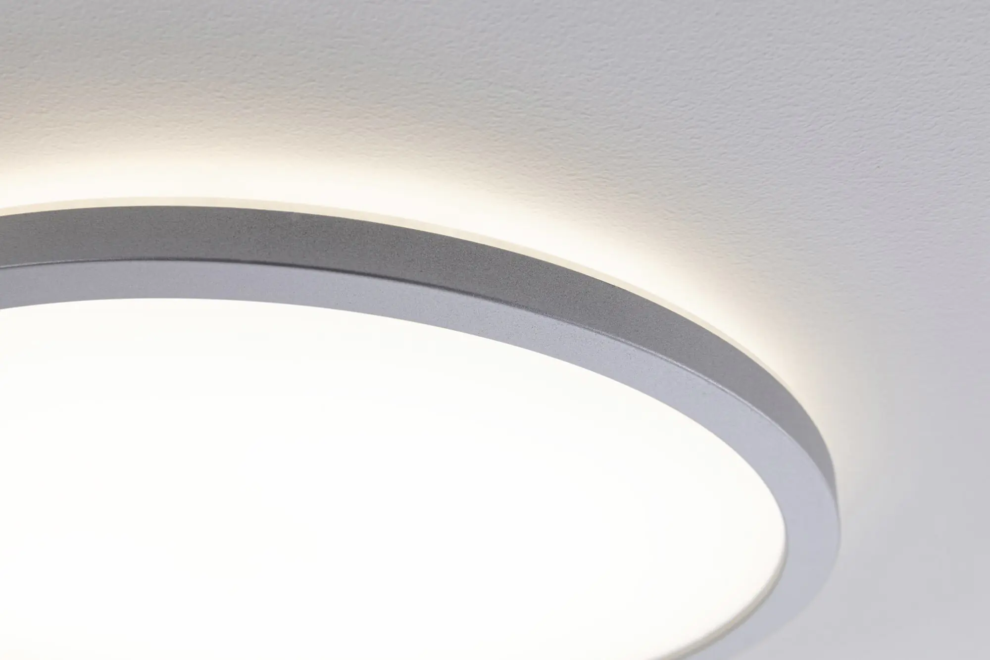 Paulmann LED Panel Atria Shine chrom-matt Ø 42 cm warmweiß dimmbar