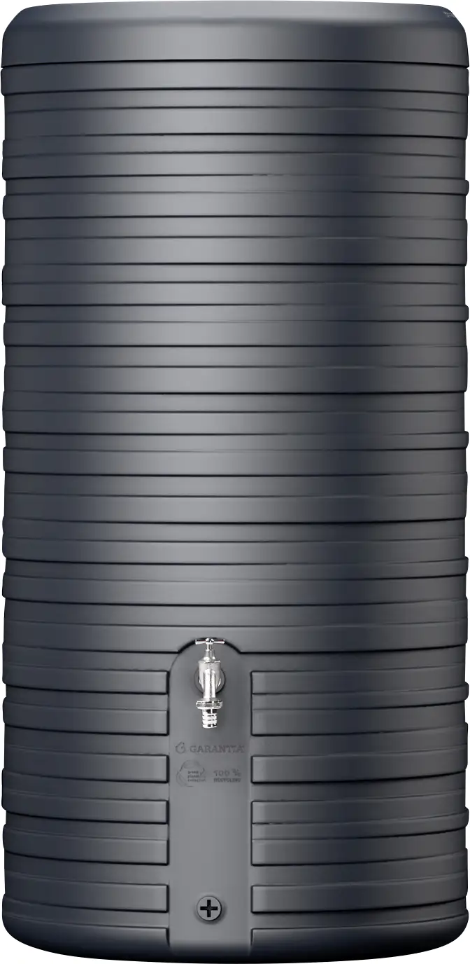 Garantia Regenspeicher Nordic 2in1 300 L graphite grey mit Pflanzschale