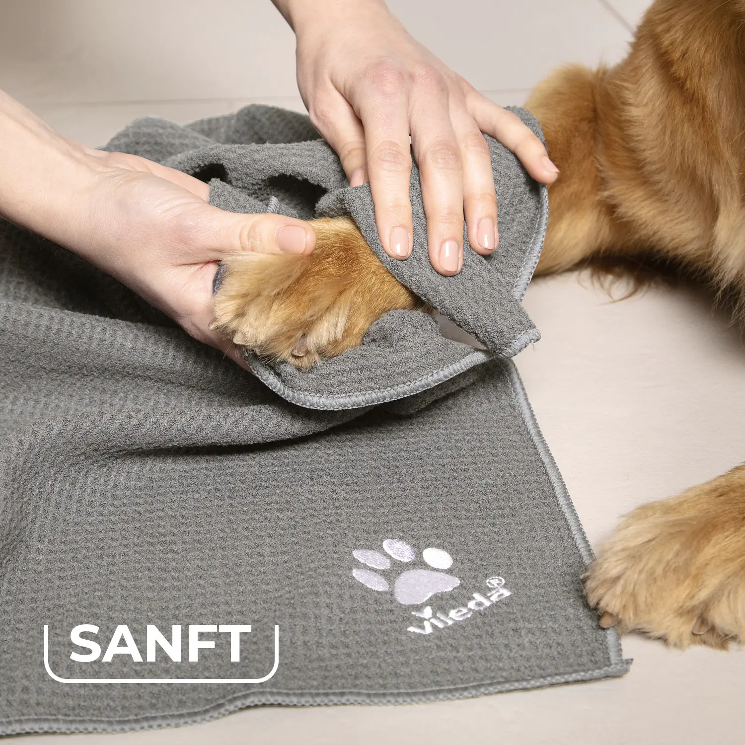 Vileda Microfaser-Handtuch XL Pet Pro 