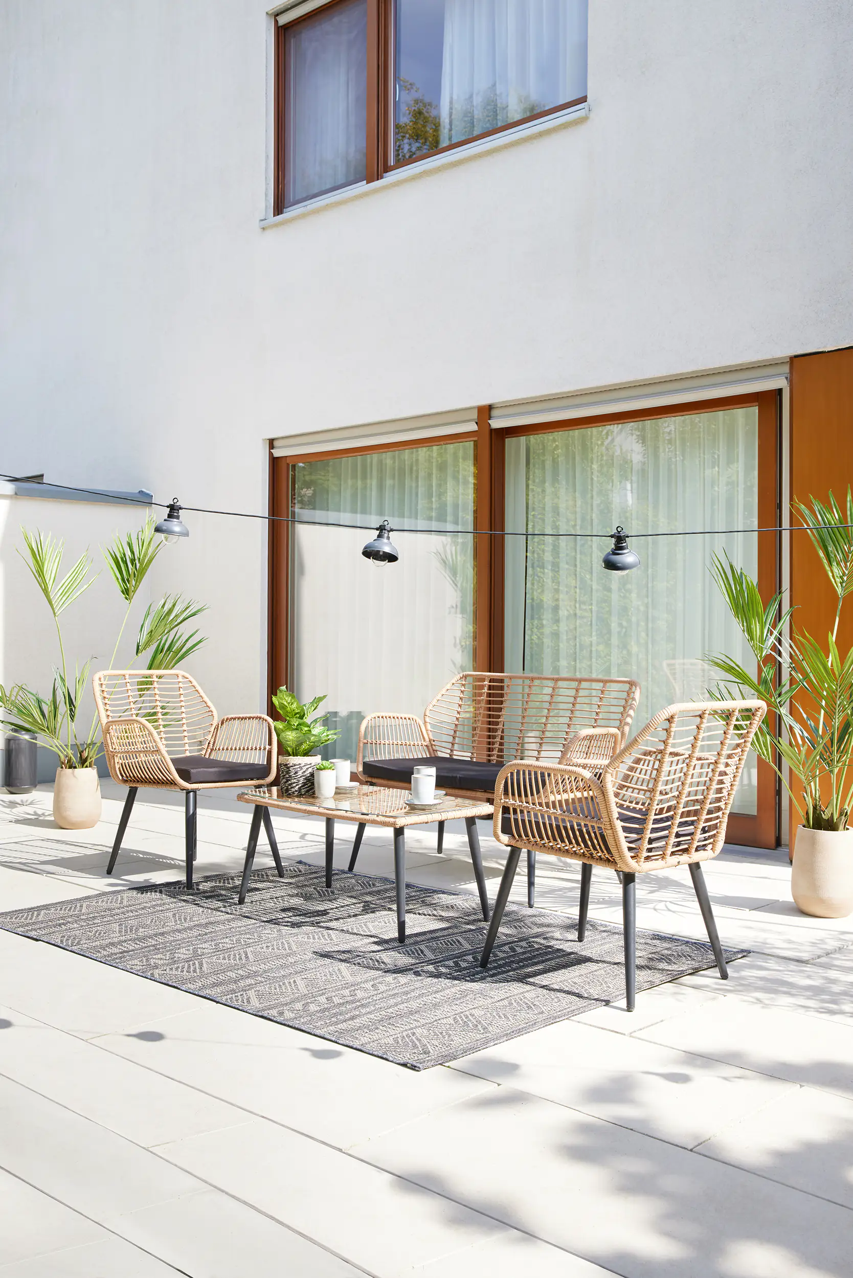 TrendLine Loungeset Larisa 4-teilig
