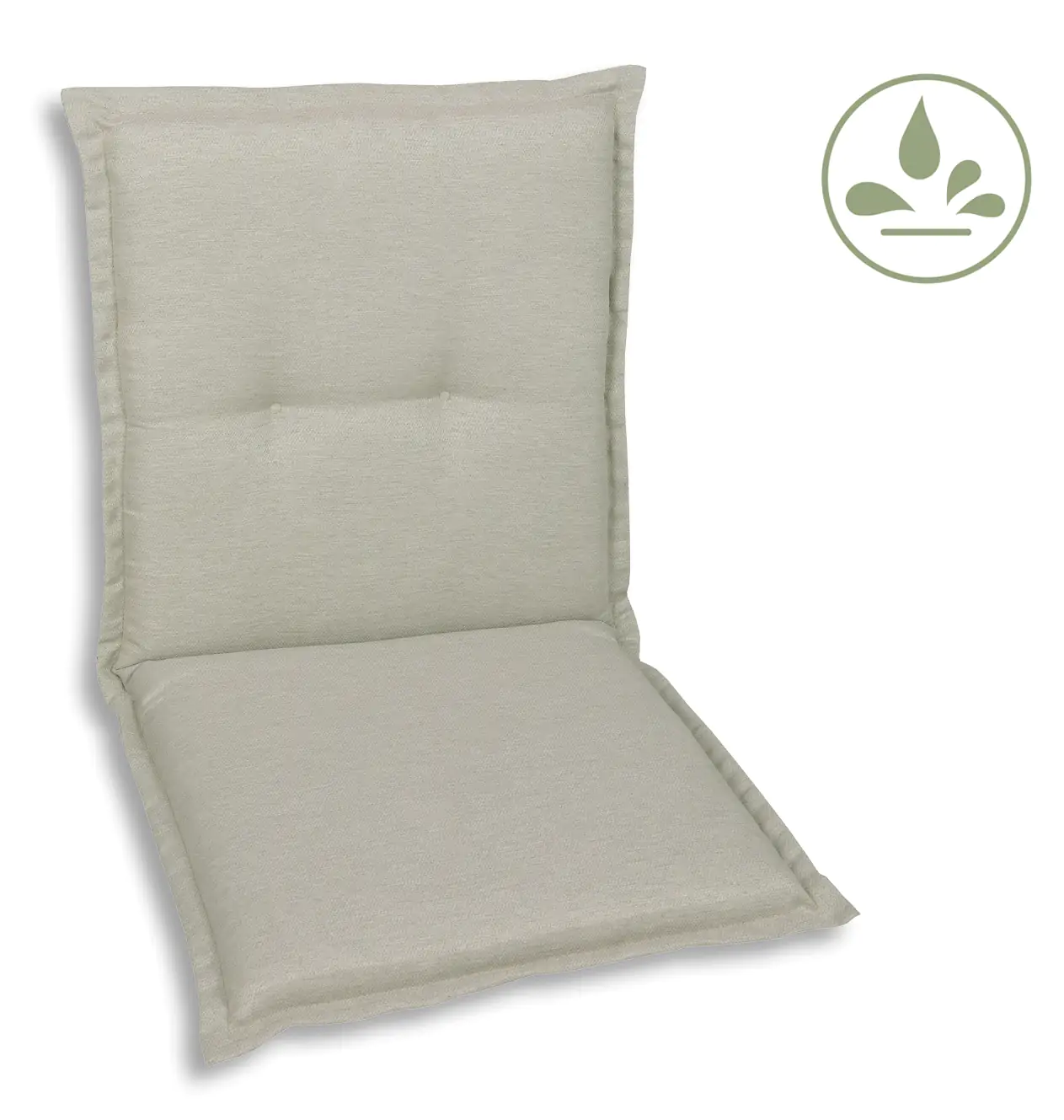 GO-DE Niederlehner-Auflage 100 cm x 50 cm x 7 cm, beige