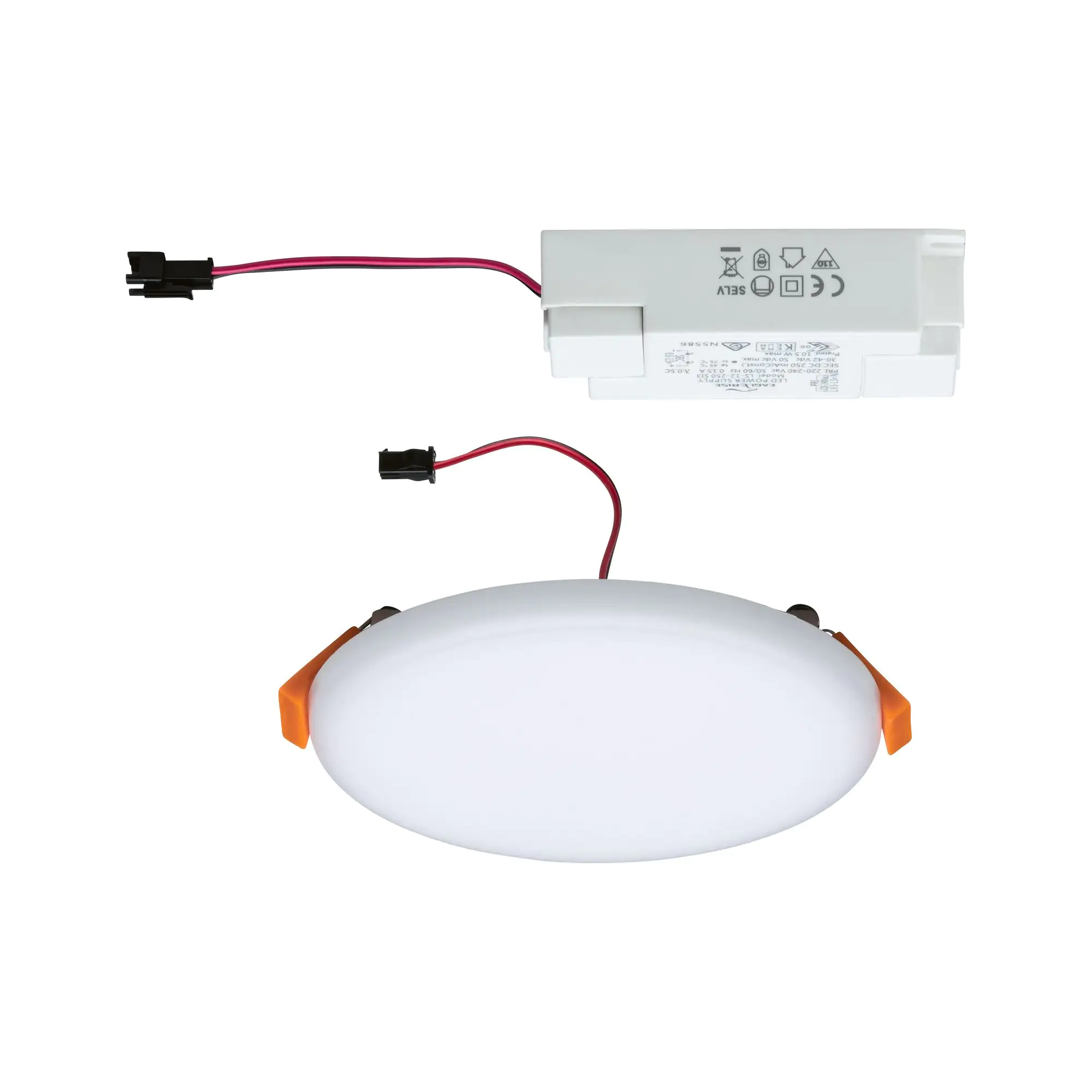 Paulmann LED Einbaupanel Veluna VariFit satin