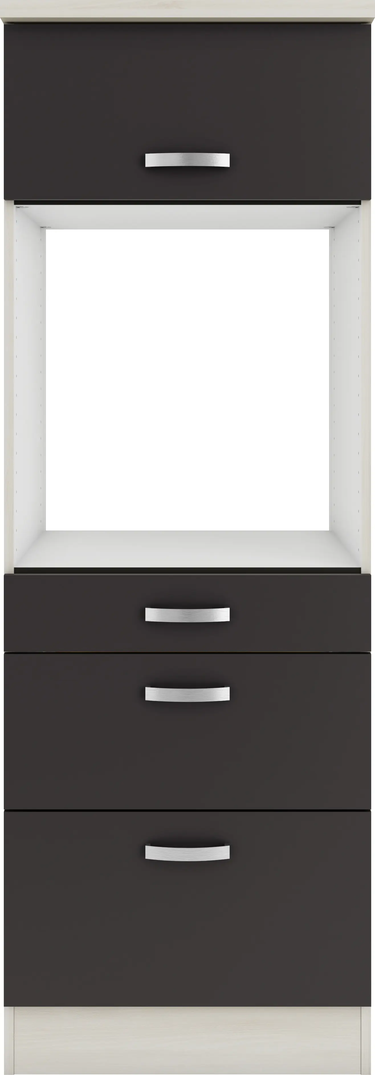 Optifit Midischrank Faro 220 anthrazit/akazie 60 cm