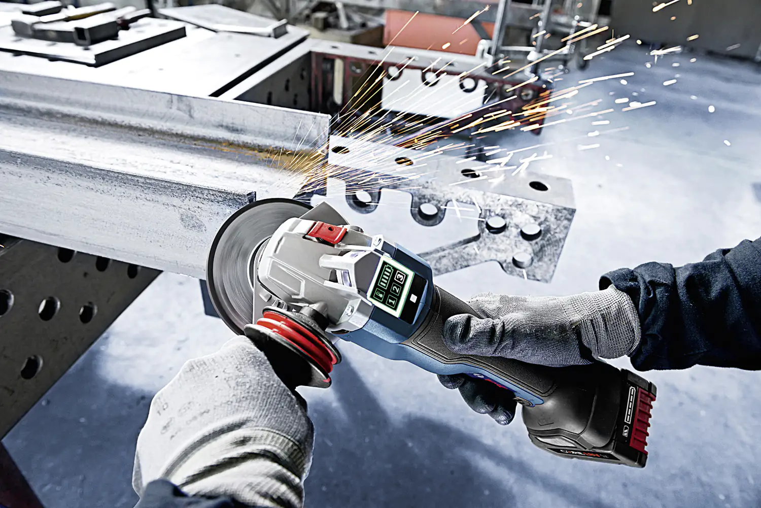 Bosch Winkelschleifer Akku GWS 18 V-10 SC 18 V Ø 150 mm