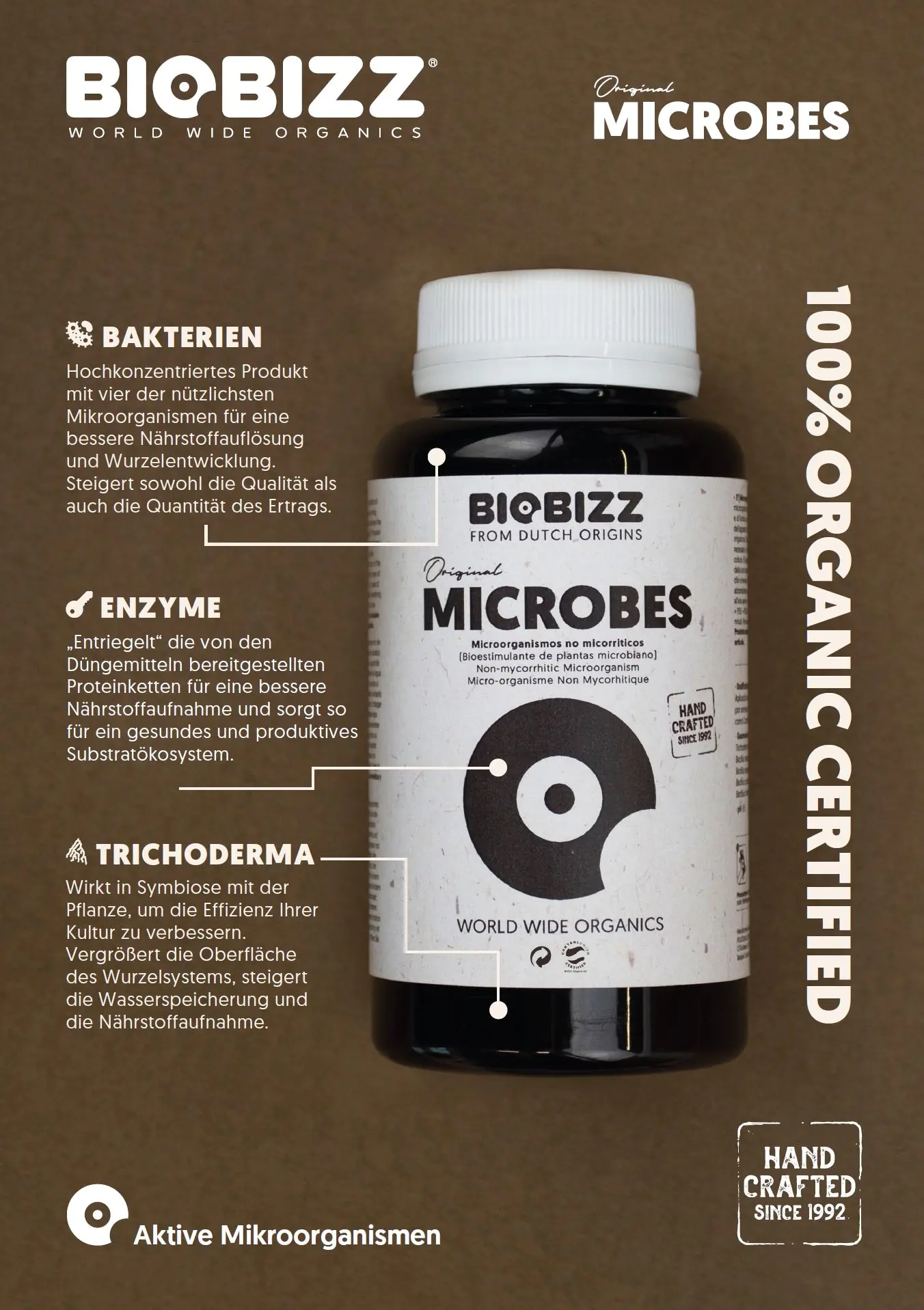BioBizz Grow Dünger Microbes 150 g